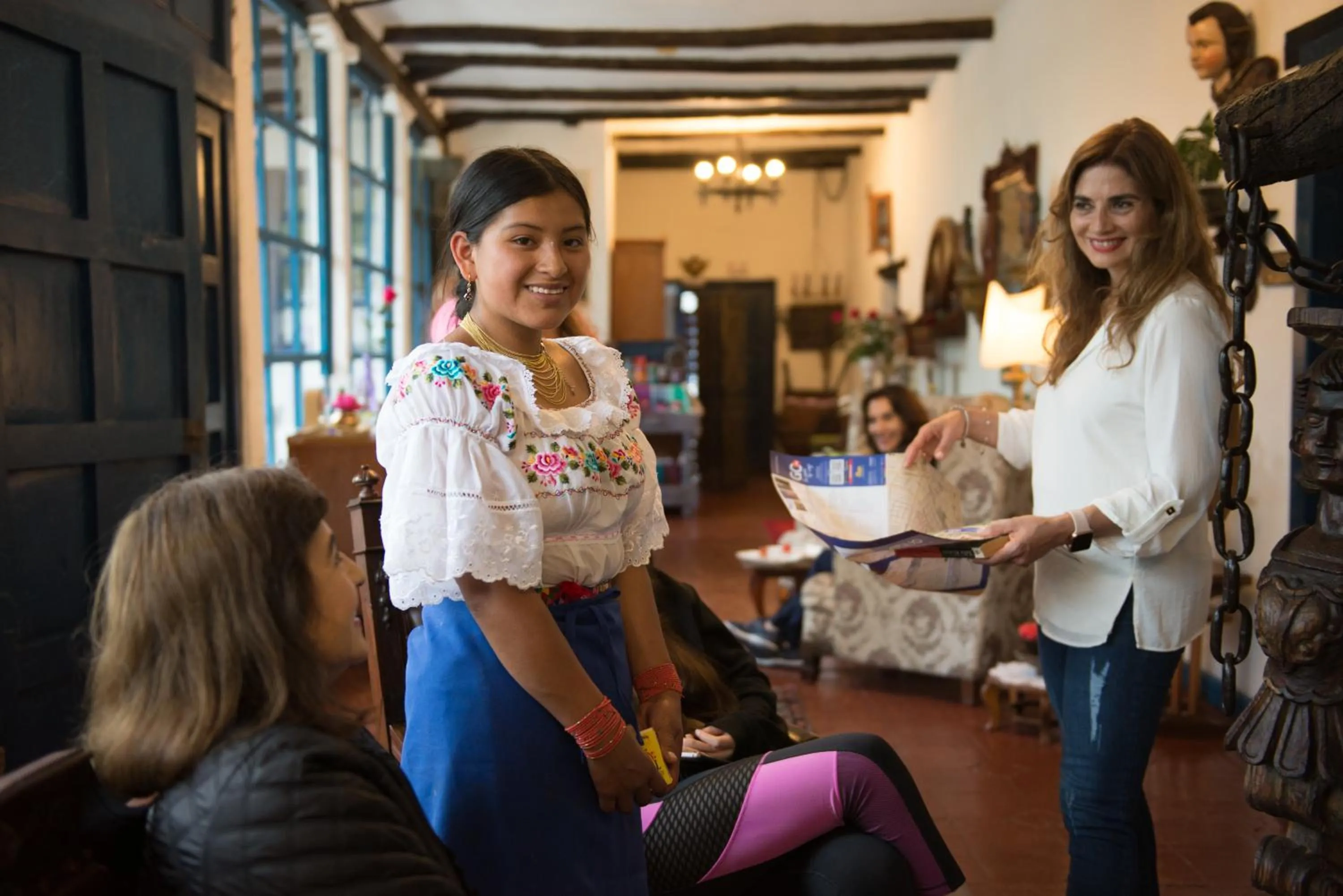 Family in Hotel Boutique Casa de Hacienda Su Merced