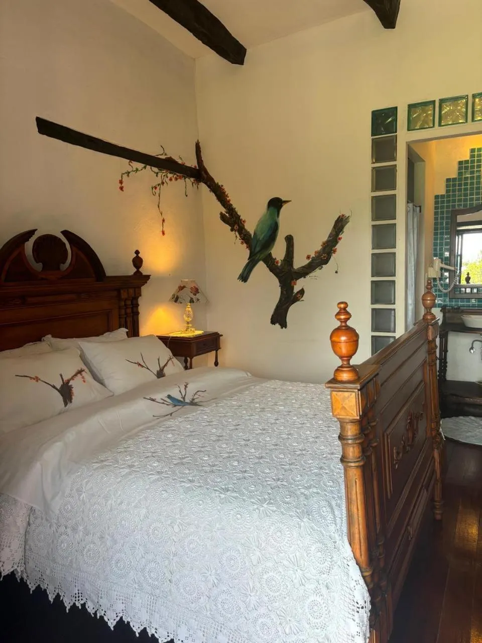 Bed in Hotel Boutique Casa de Hacienda Su Merced