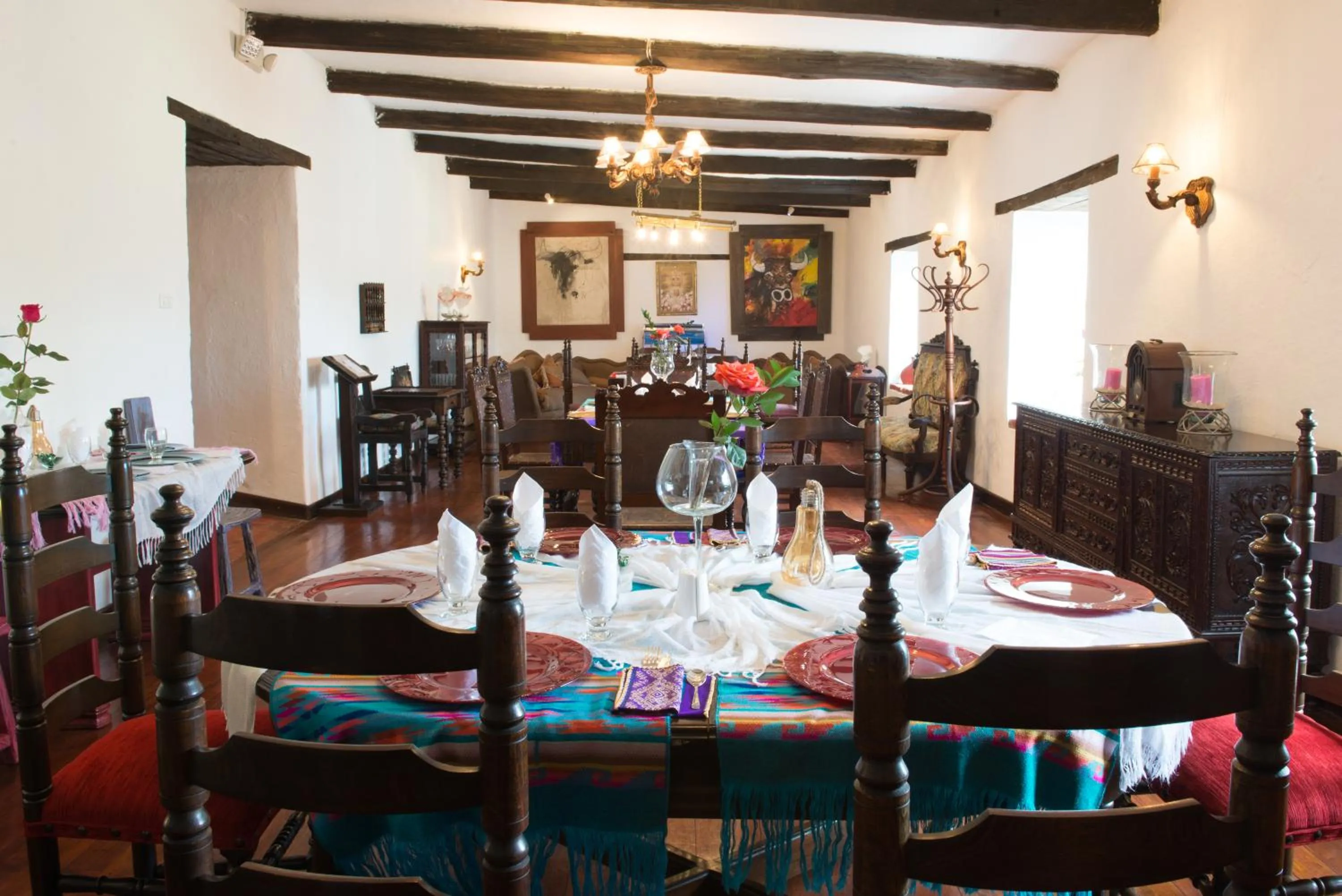 Restaurant/places to eat in Hotel Boutique Casa de Hacienda Su Merced