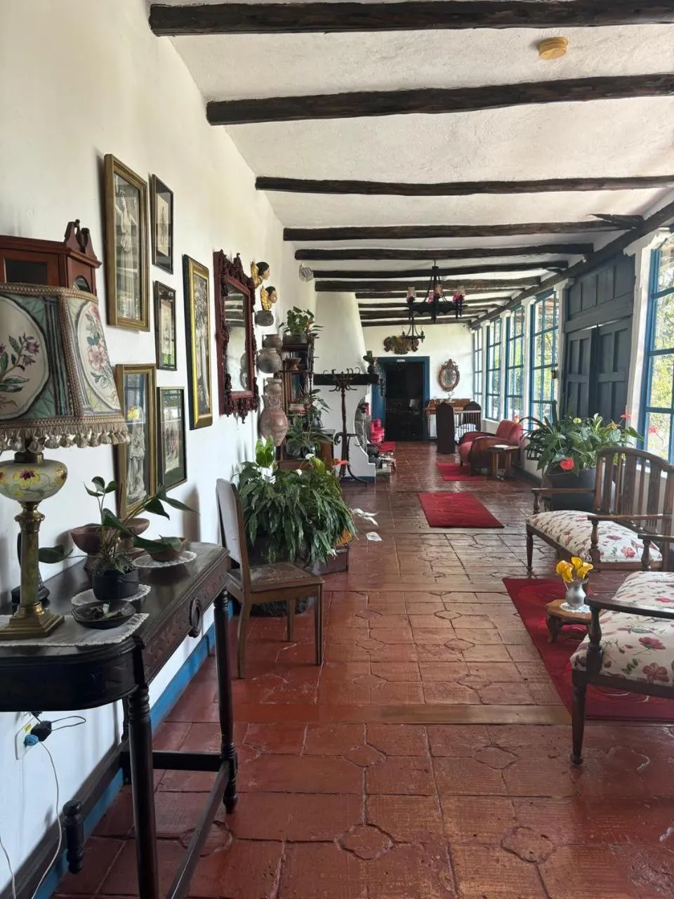 Living room in Hotel Boutique Casa de Hacienda Su Merced