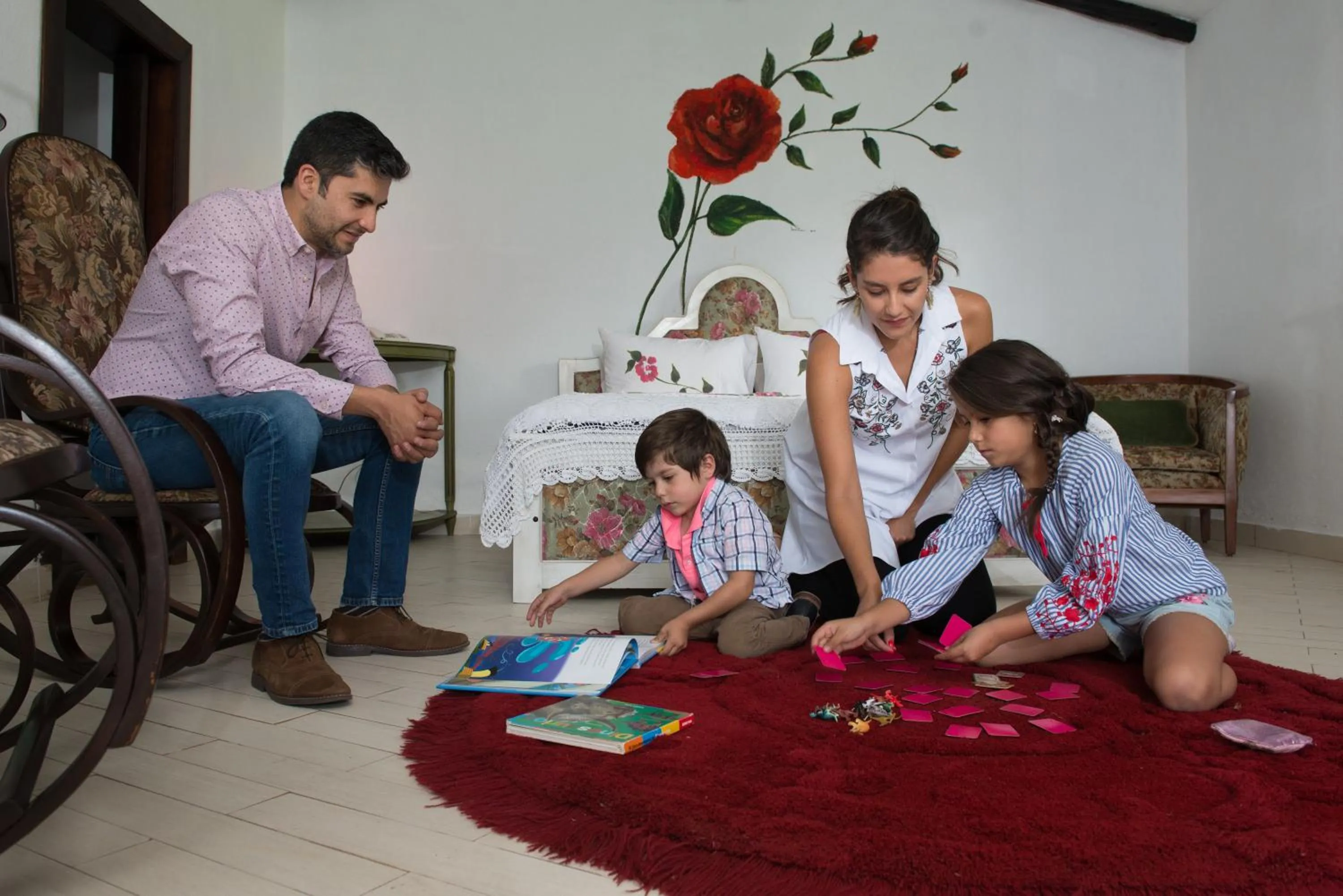 Family in Hotel Boutique Casa de Hacienda Su Merced