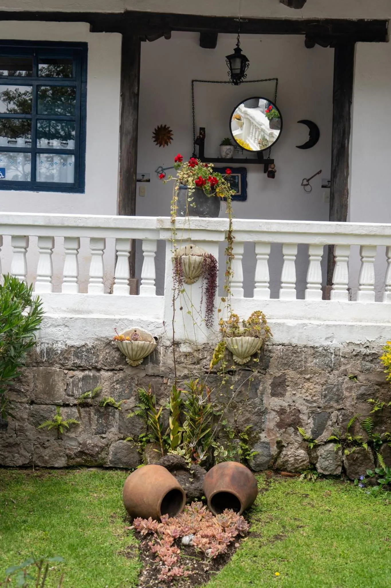 Balcony/Terrace in Hotel Boutique Casa de Hacienda Su Merced