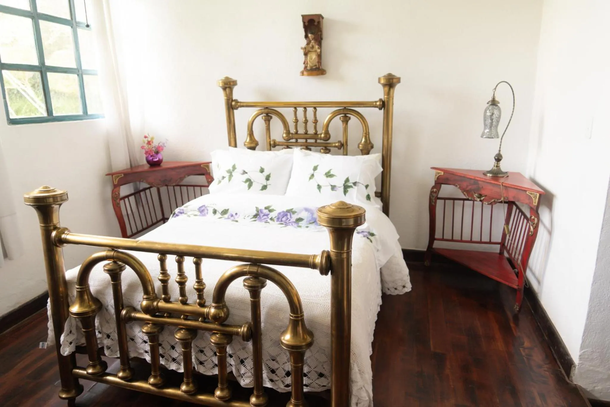 Bed in Hotel Boutique Casa de Hacienda Su Merced