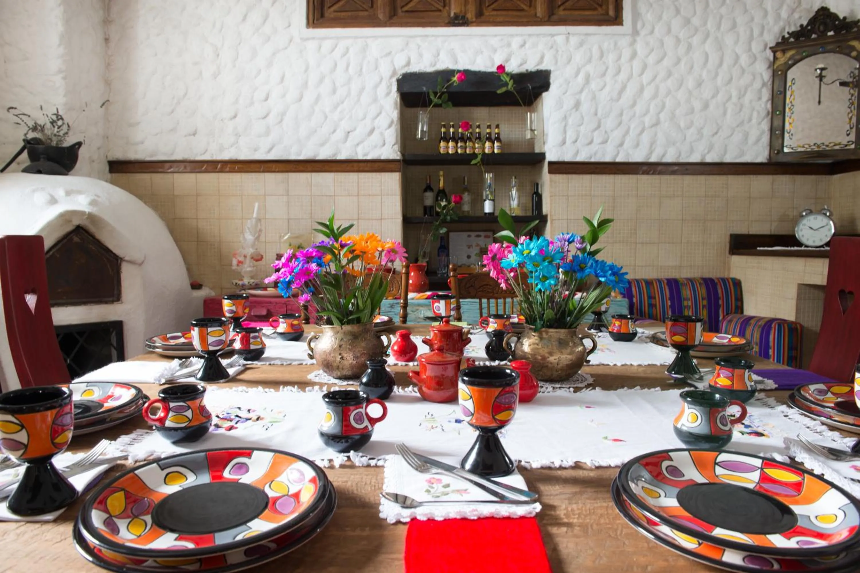 Dining area in Hotel Boutique Casa de Hacienda Su Merced