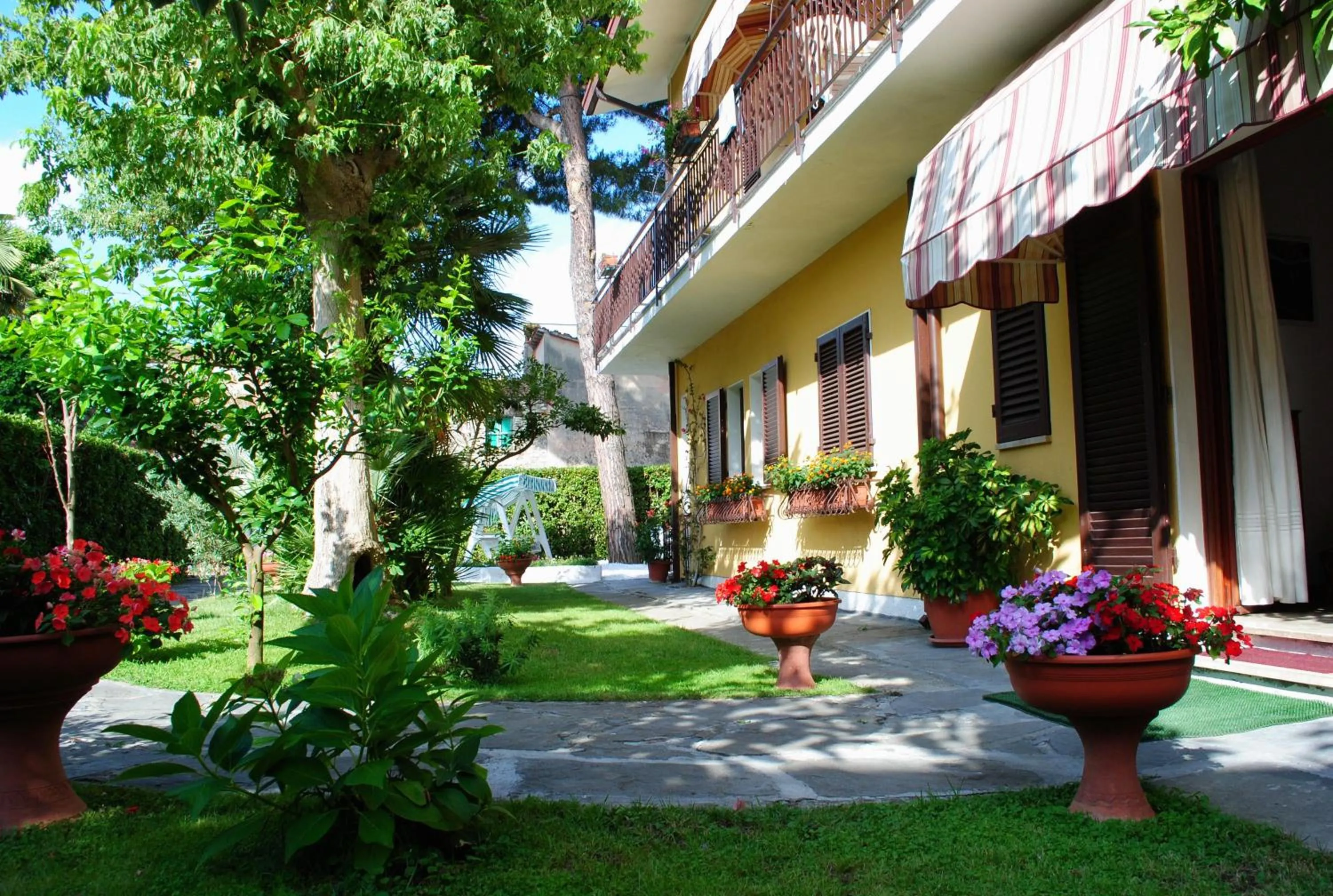 Garden in Bed&Breakfast Villa Lorena