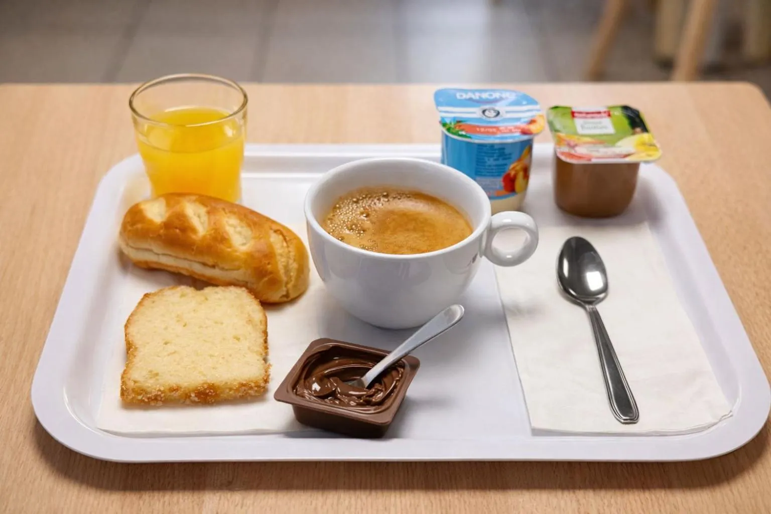 Buffet breakfast in Première Classe Clermont Ferrand Nord