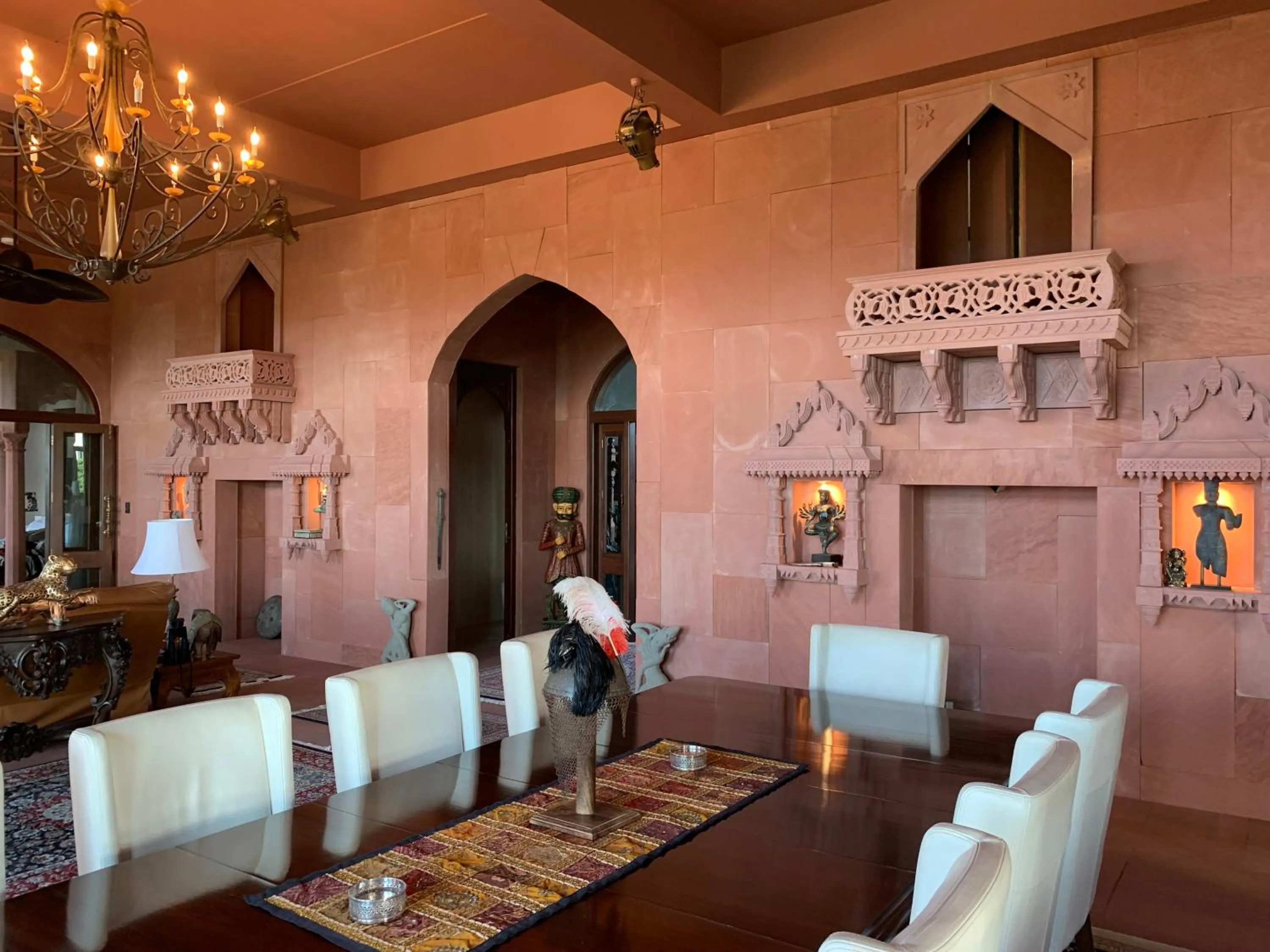 Dining area in Jodha Bai Retreat