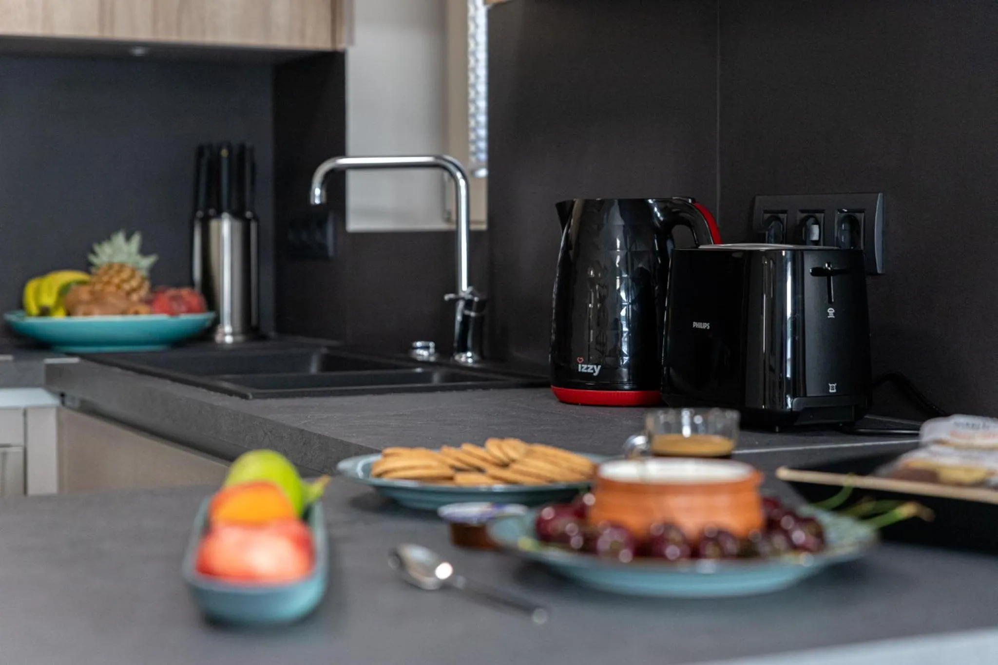 Kitchen or kitchenette in Olygreen Athens Residences