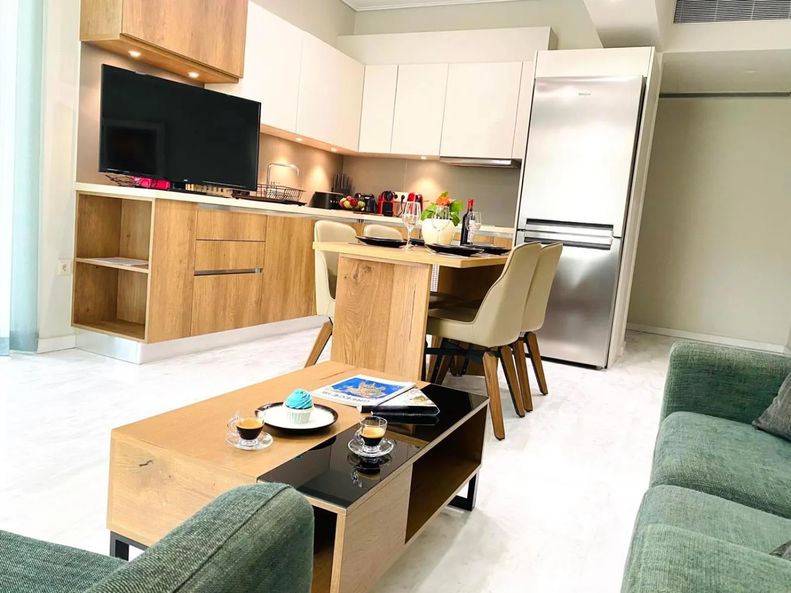 Living room in Olygreen Athens Residences