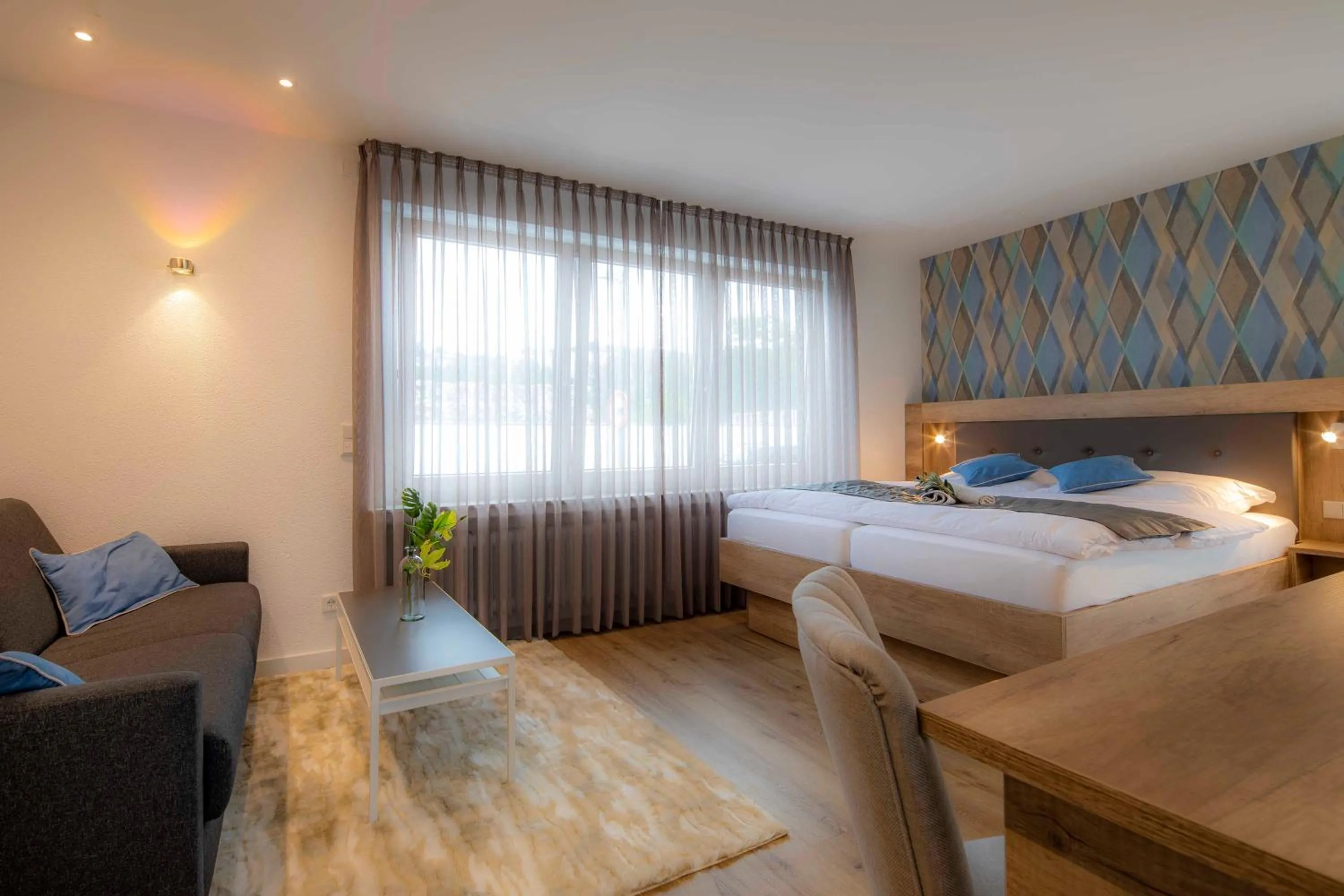 Bedroom, Bed in Suite/ Familienzimmer Arnsberg
