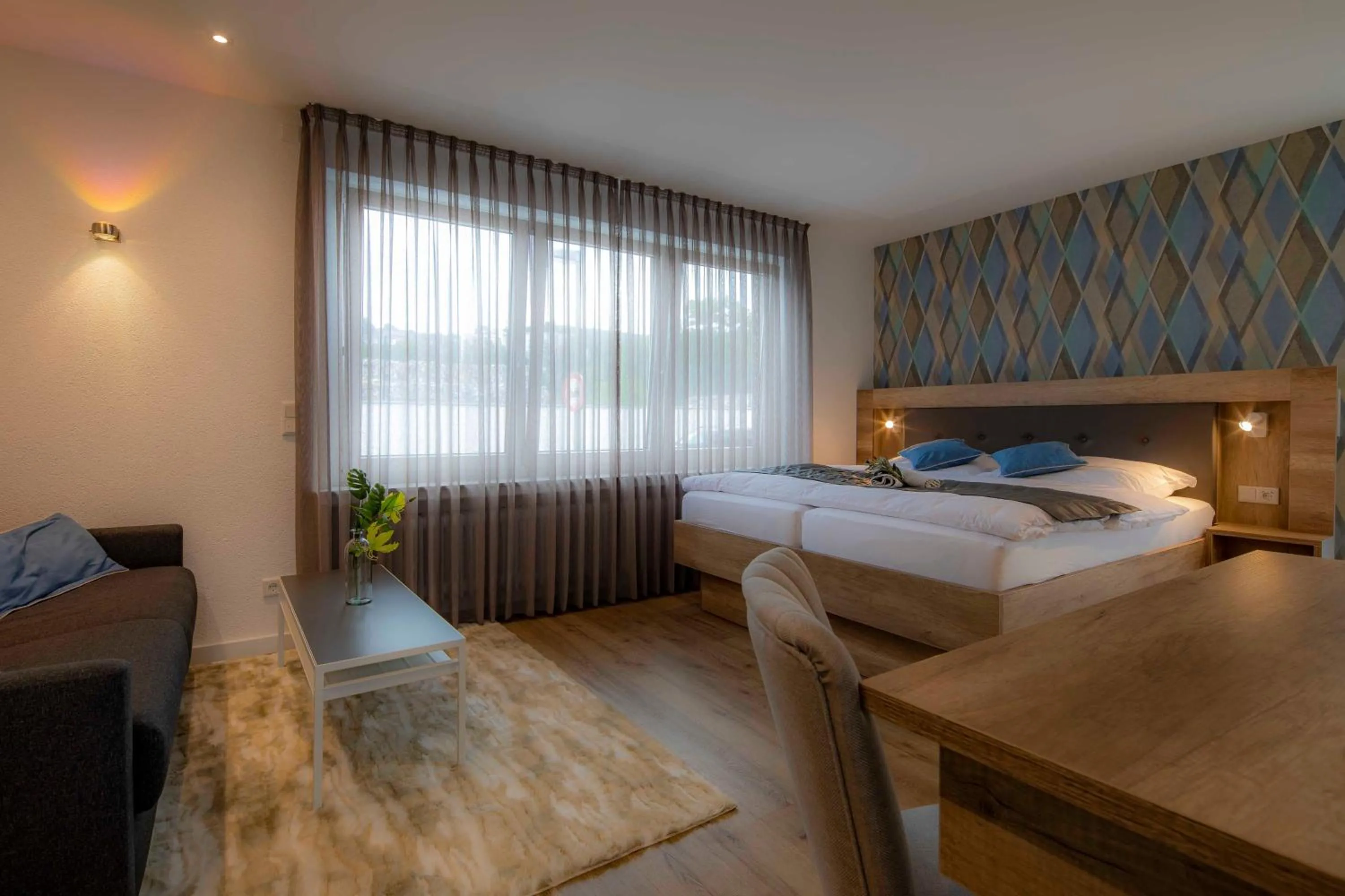 Bedroom, Bed in Suite/ Familienzimmer Arnsberg