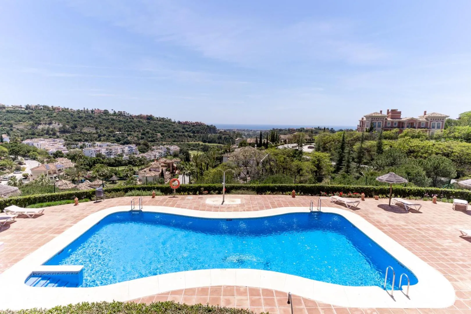 Pool view in LOS ARQUEROS GOLF APARTMENTS