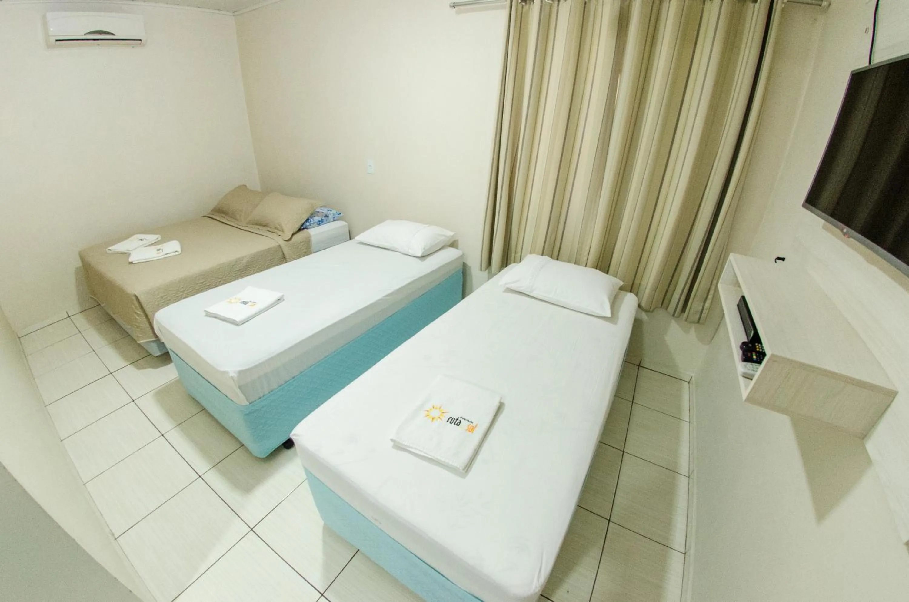 Bedroom, Bed in Pousada Rota do Sol