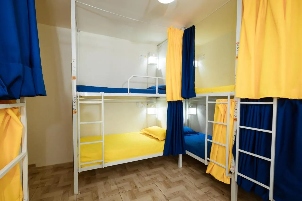 Single Bed in Male Dormitory Room with Shared Bathroom in Bela Curitiba Hostel