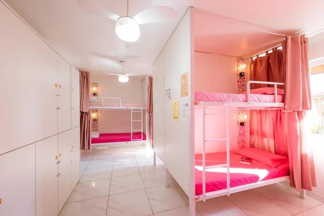Bunk Bed in Female Dormitory Room   in Bela Curitiba Hostel