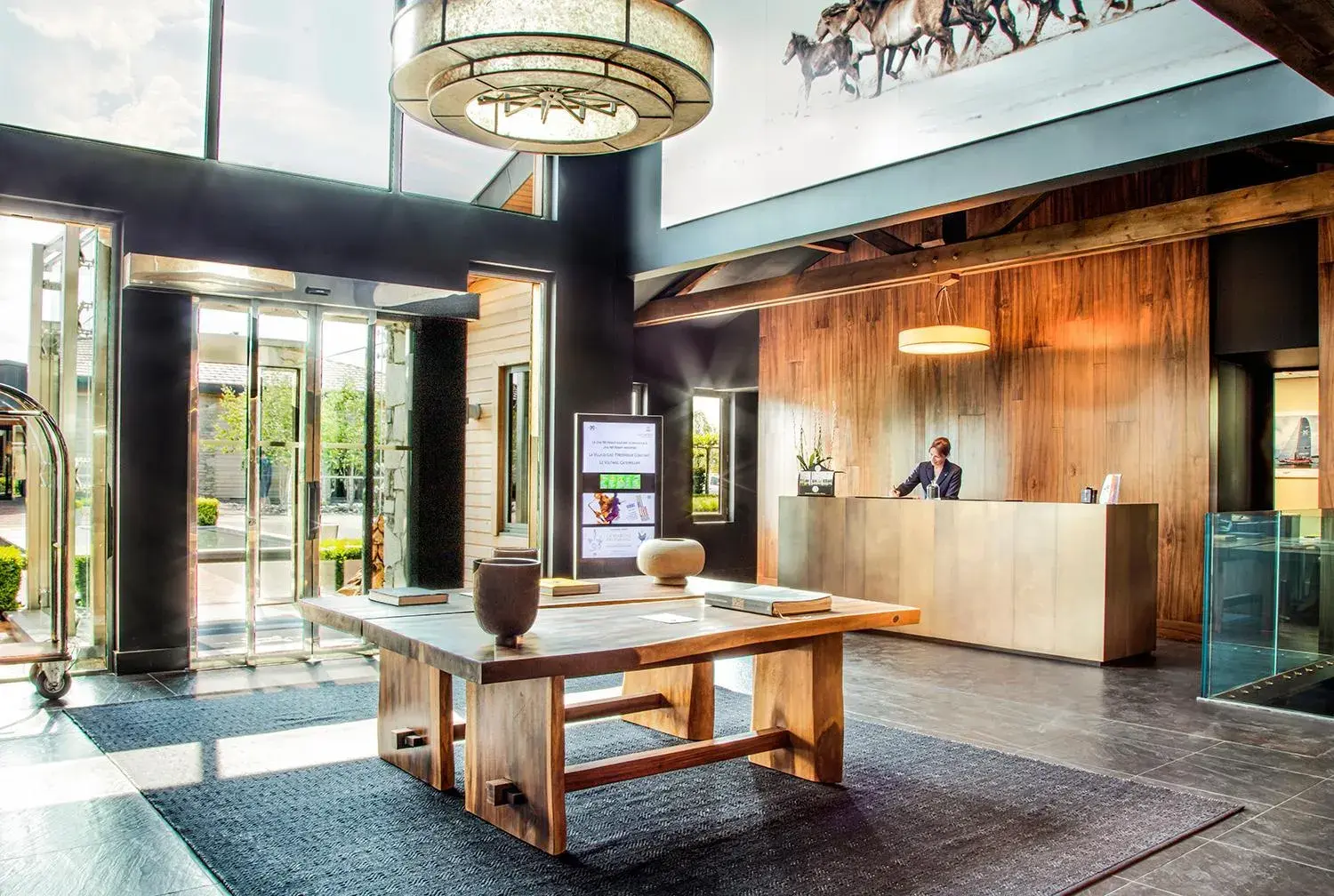 Lobby or reception in Jiva Hill Resort - Genève Lobby or reception in Jiva Hill Resort - Genève