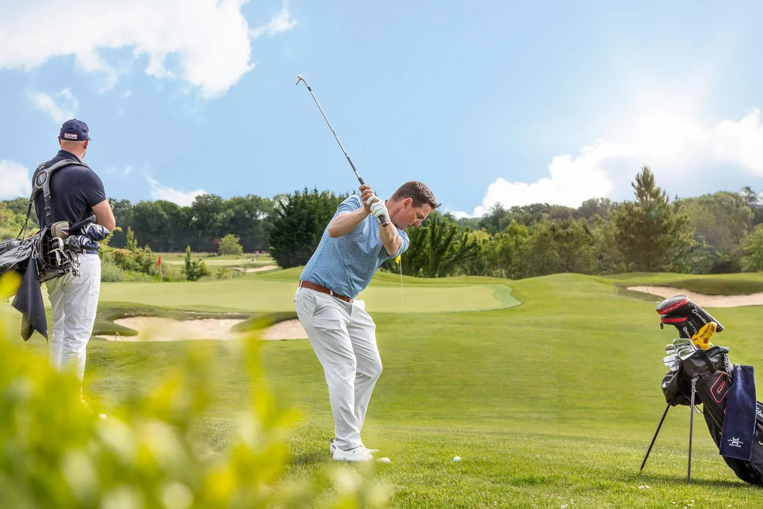 Golfcourse in Jiva Hill Resort - Genève