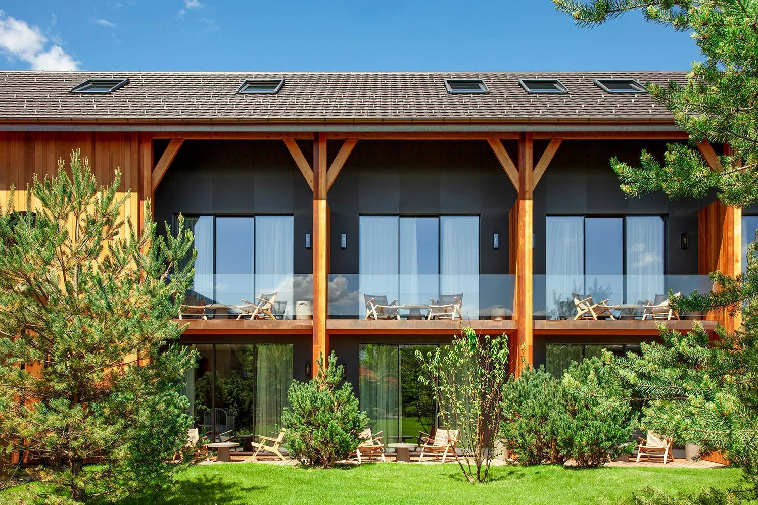 Patio in Jiva Hill Resort - Genève