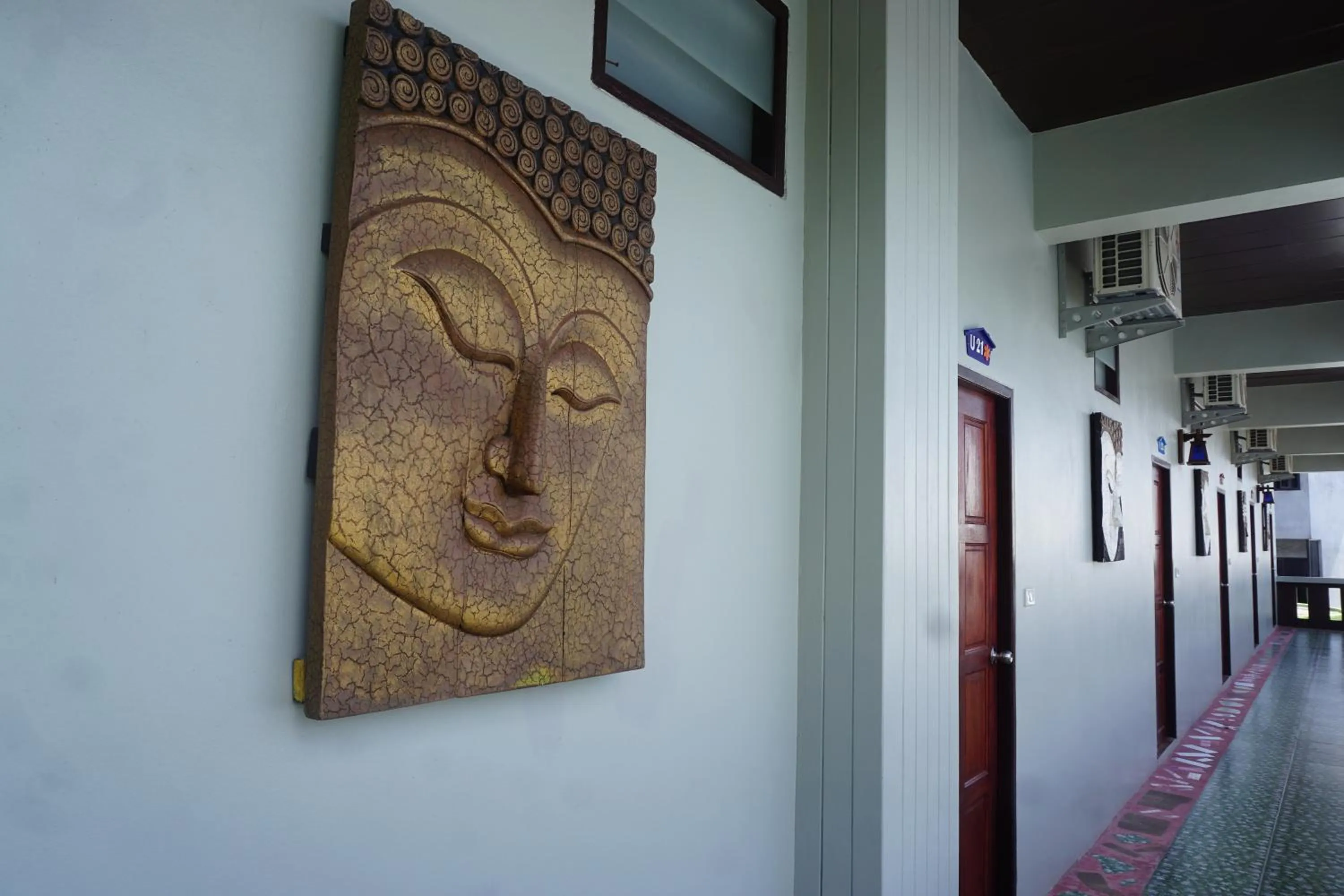 Decorative detail in Nadapa Resort