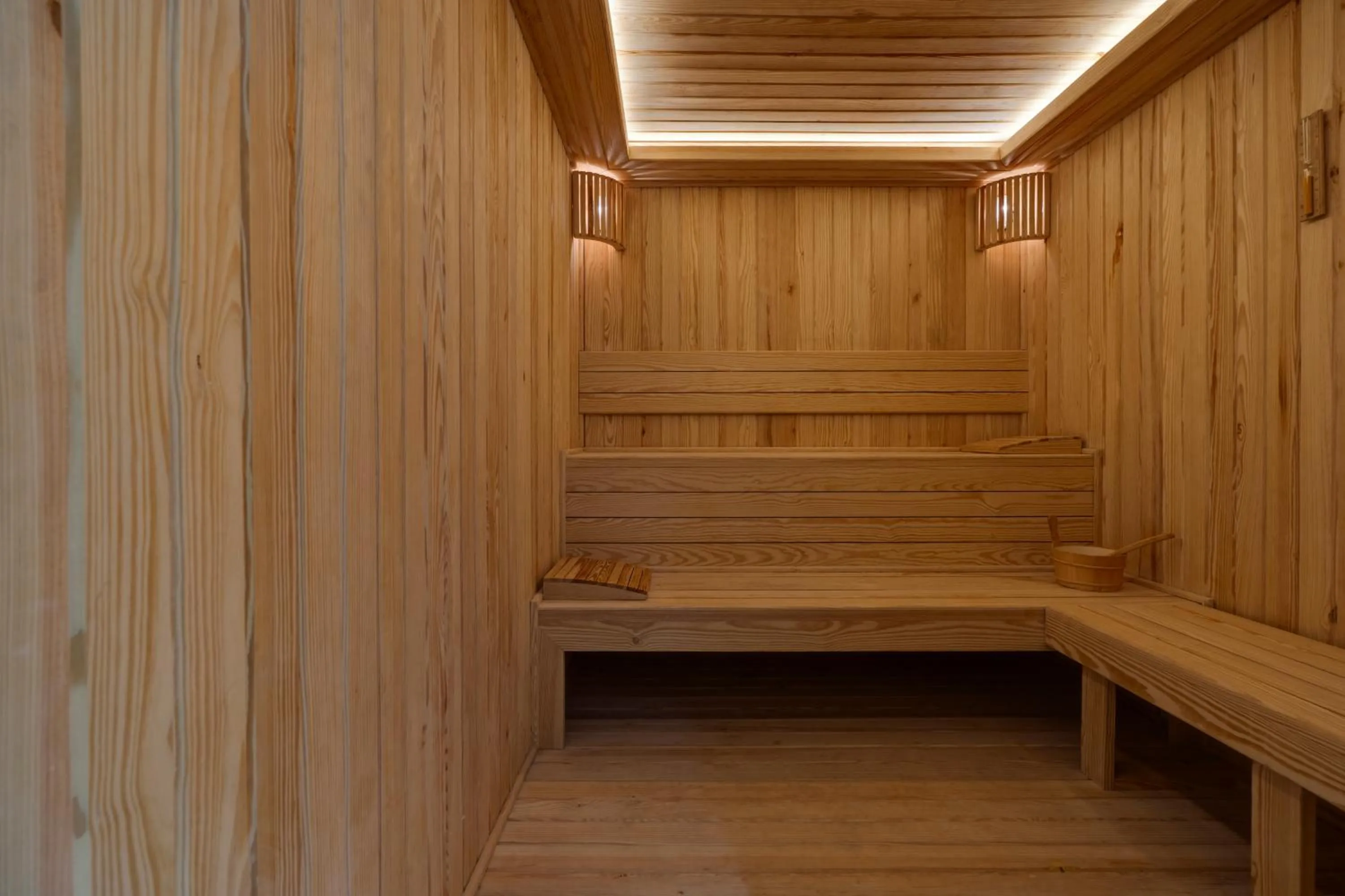 Sauna in Palm Meadows Resort