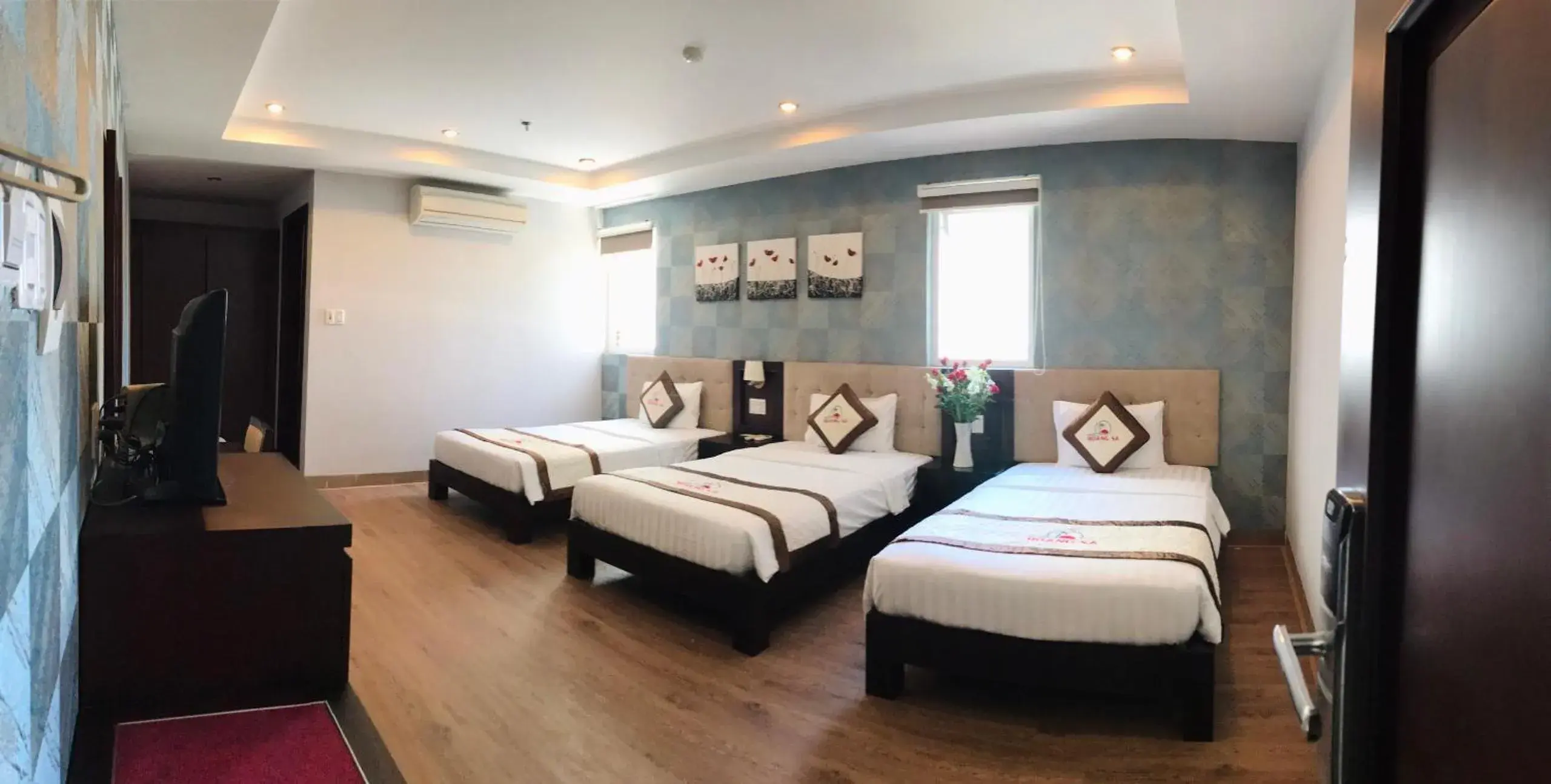 Bed in Hoang Sa Hotel Bed in Hoang Sa Hotel