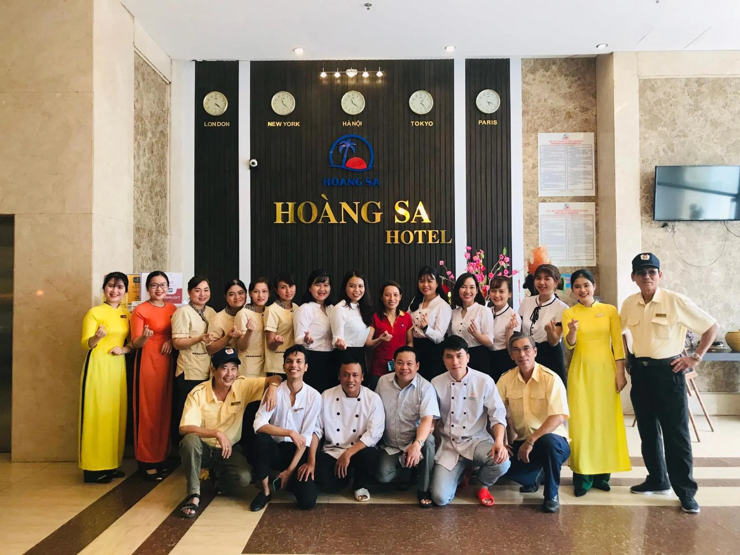 Staff in Hoang Sa Hotel