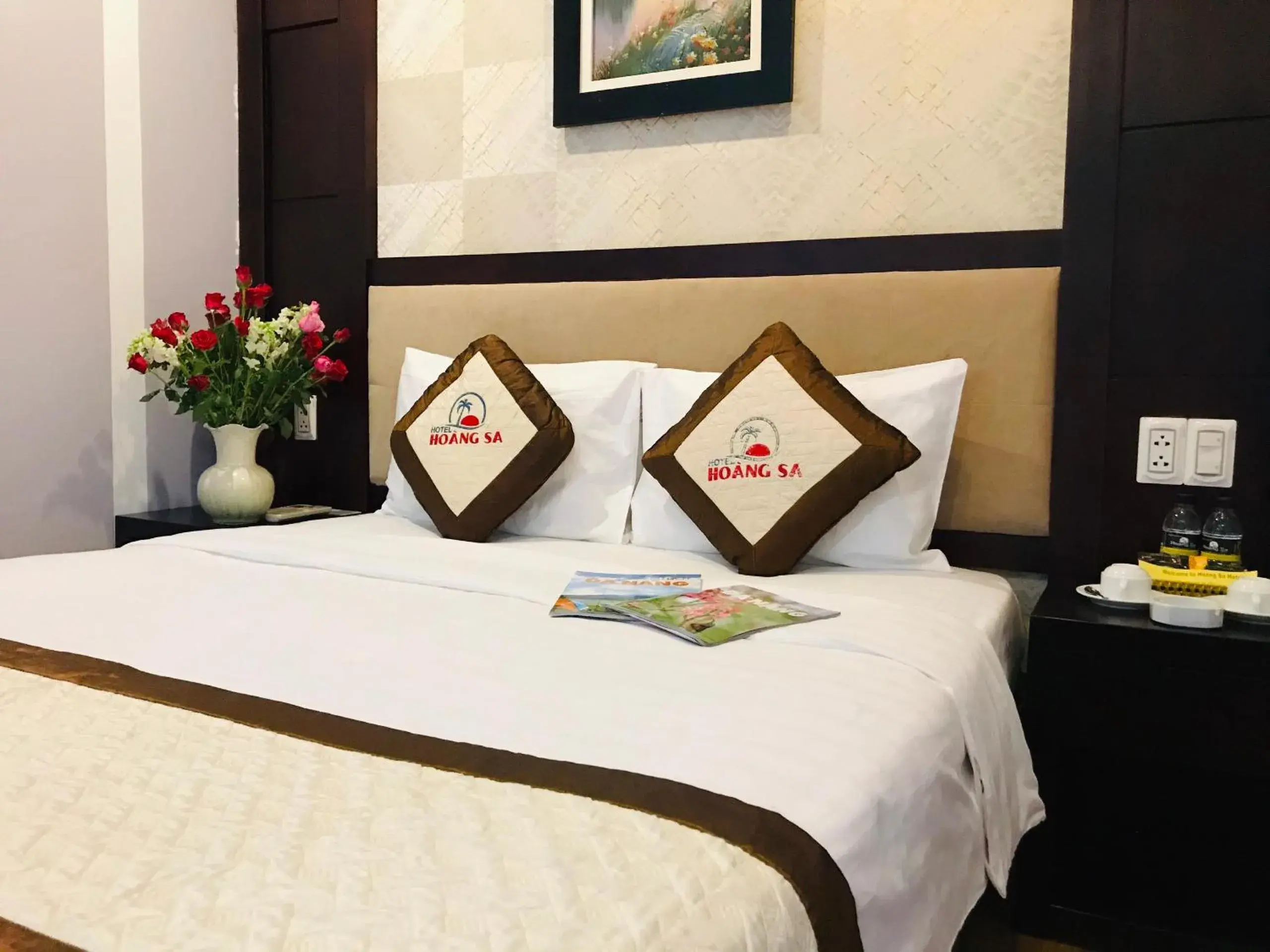 Bed in Hoang Sa Hotel Bed in Hoang Sa Hotel