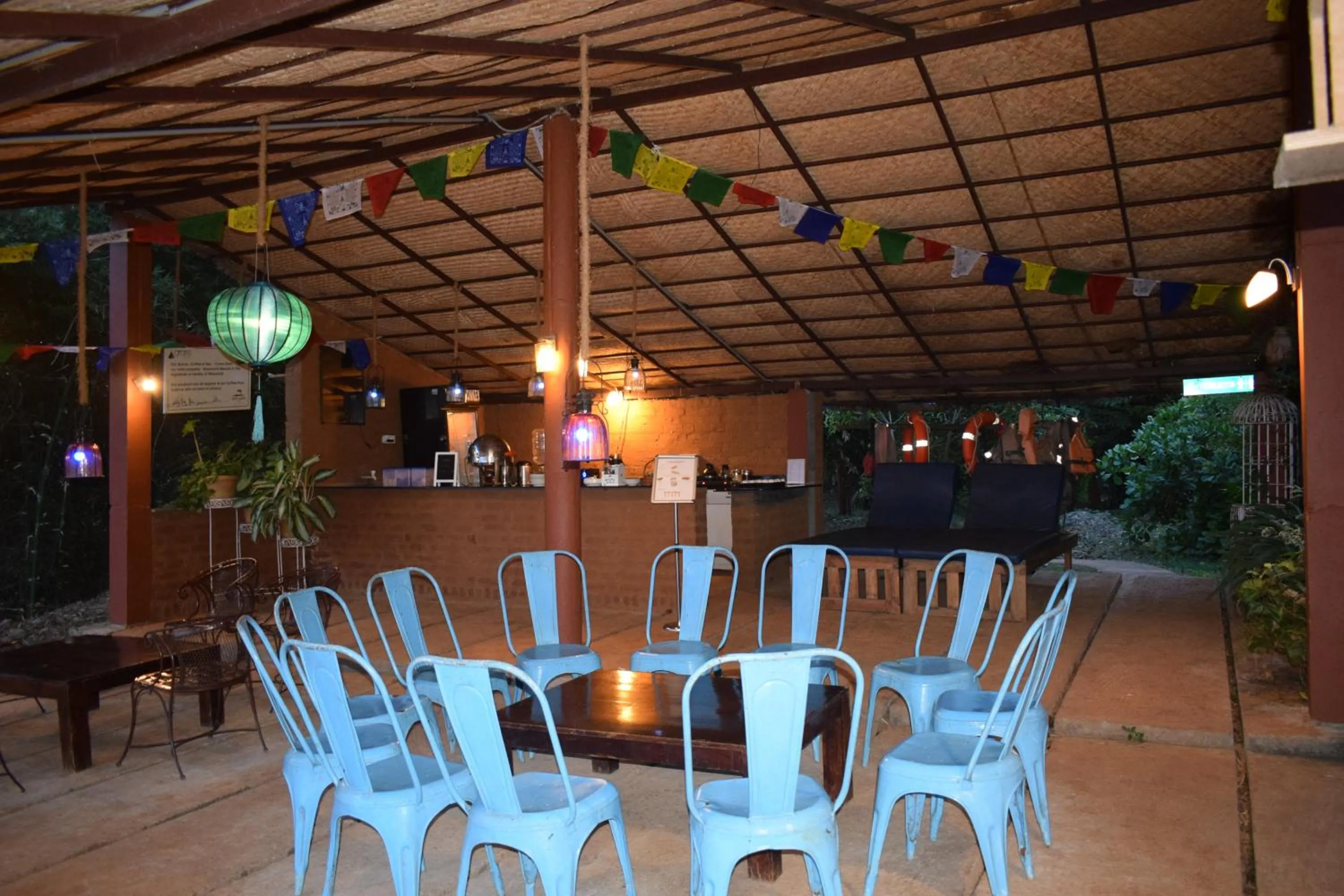 Dining area in Red Earth Kabini