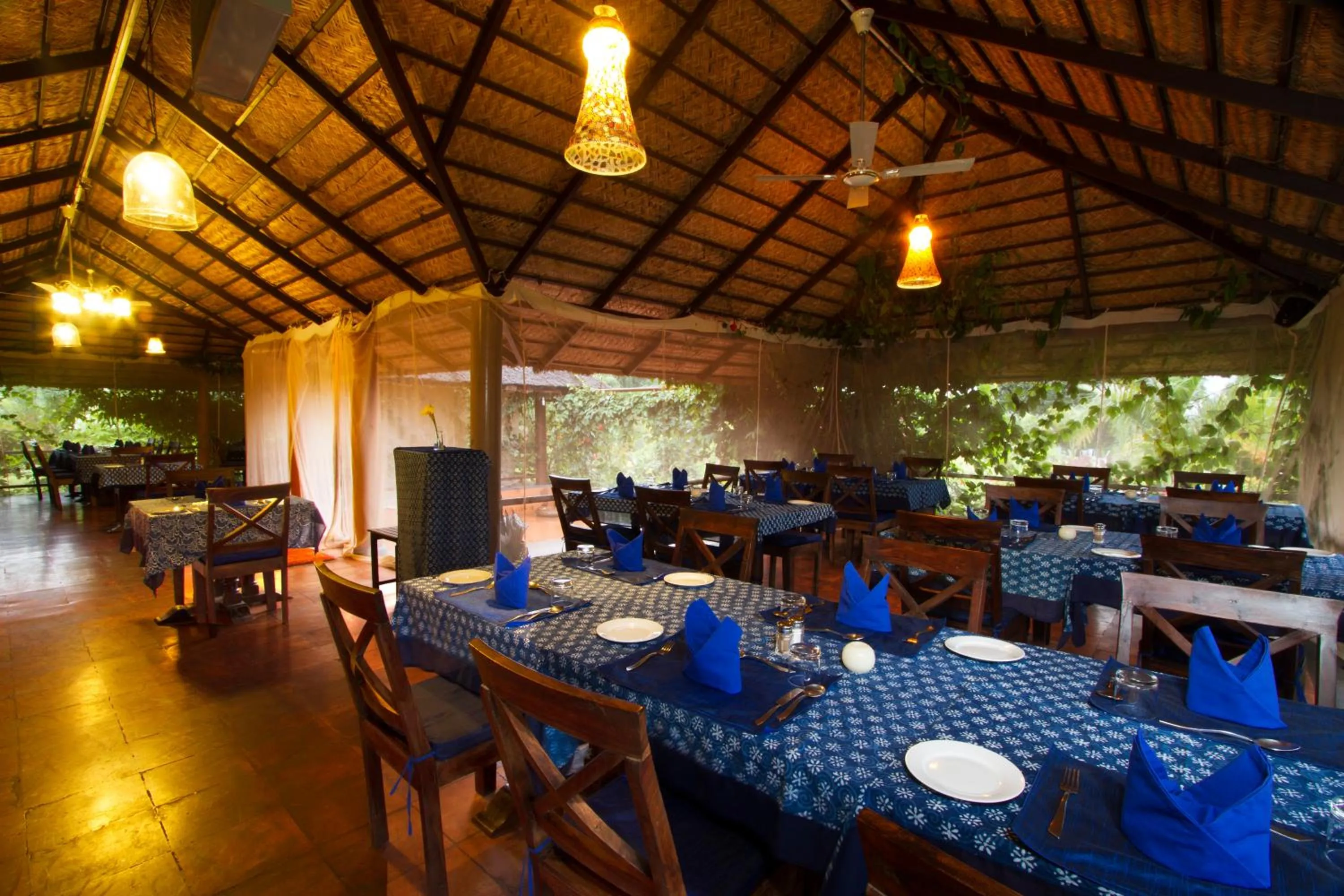 Dinner in Red Earth Kabini