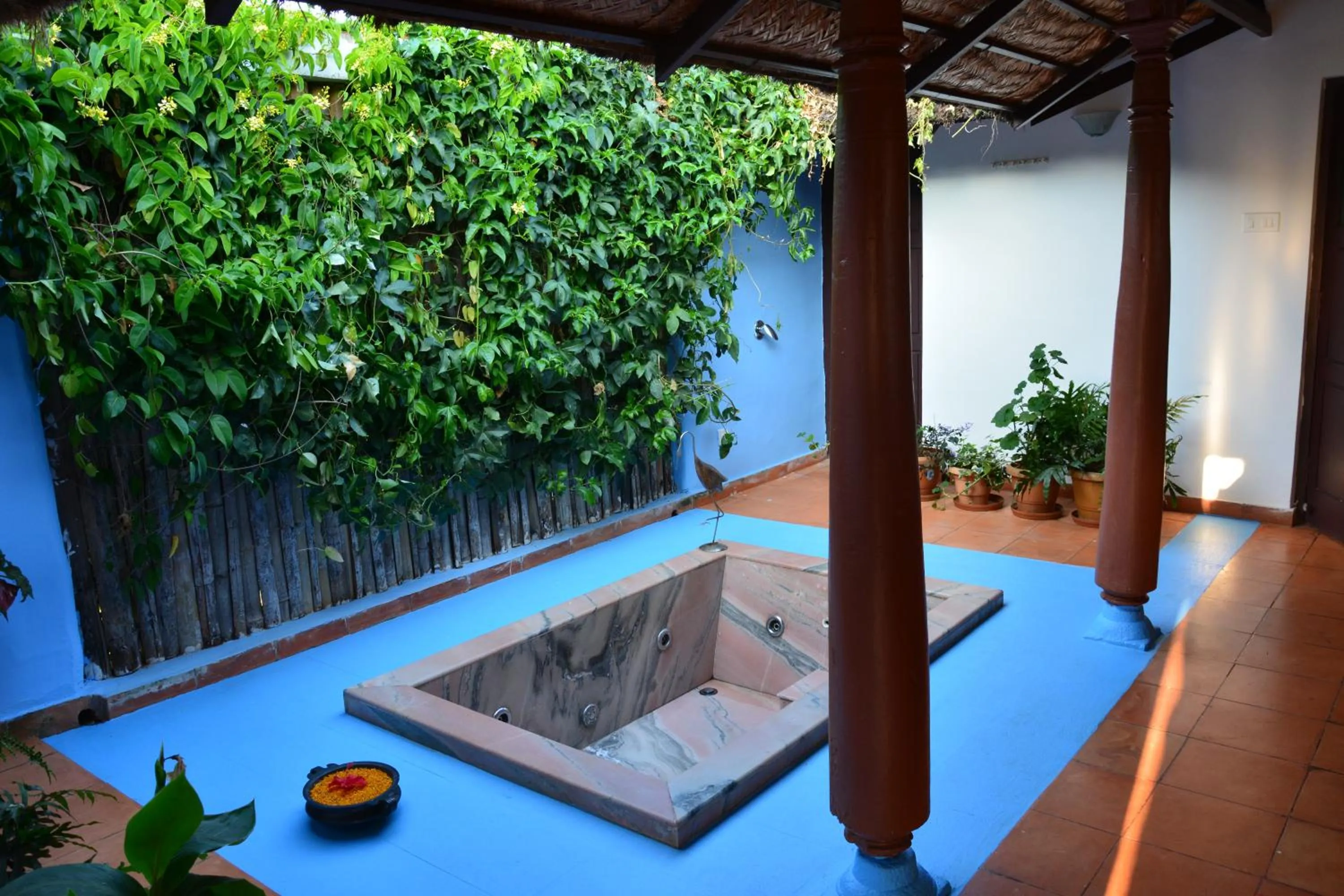 Hot Tub in Red Earth Kabini