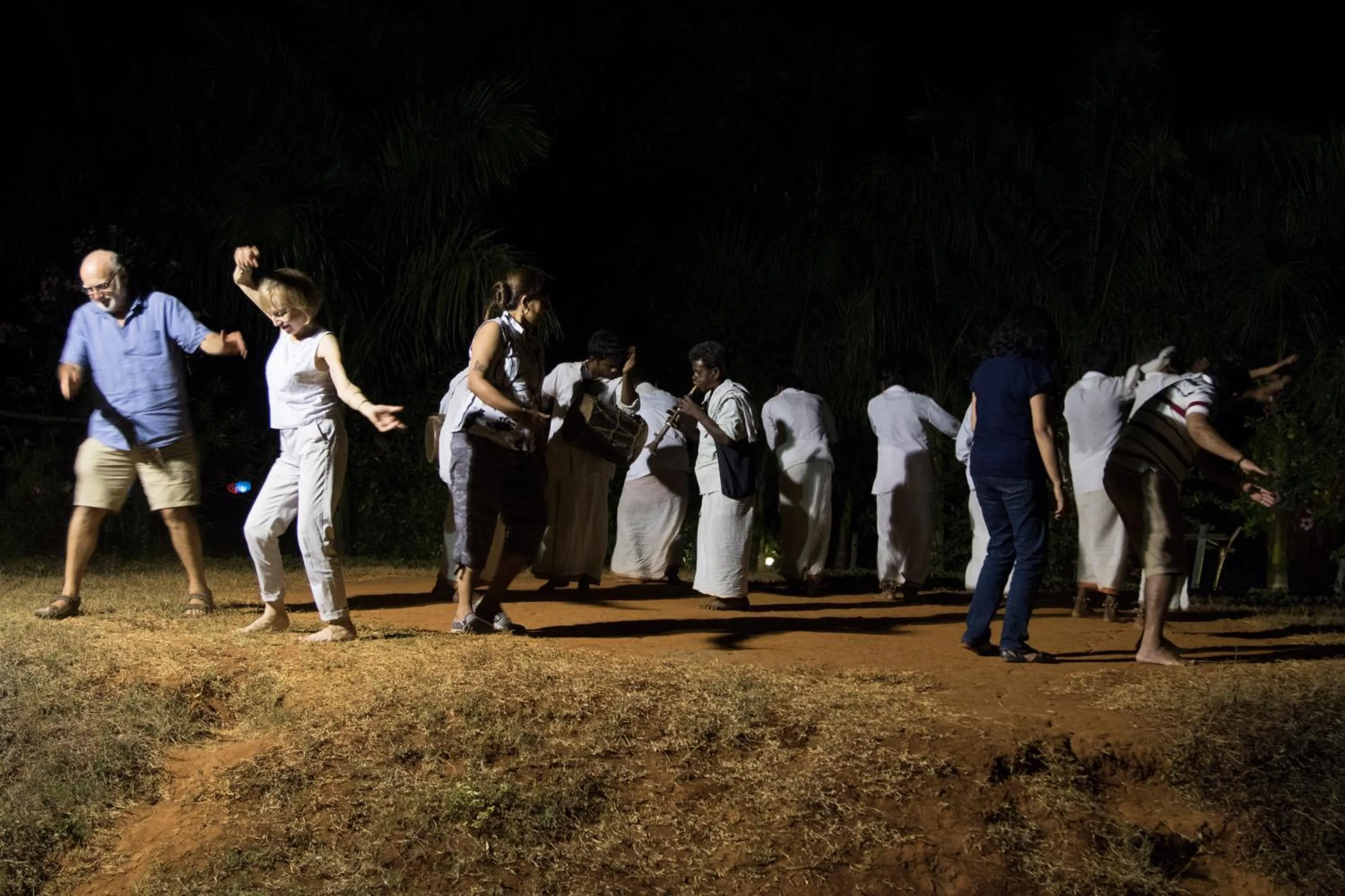 group of guests in Red Earth Kabini
