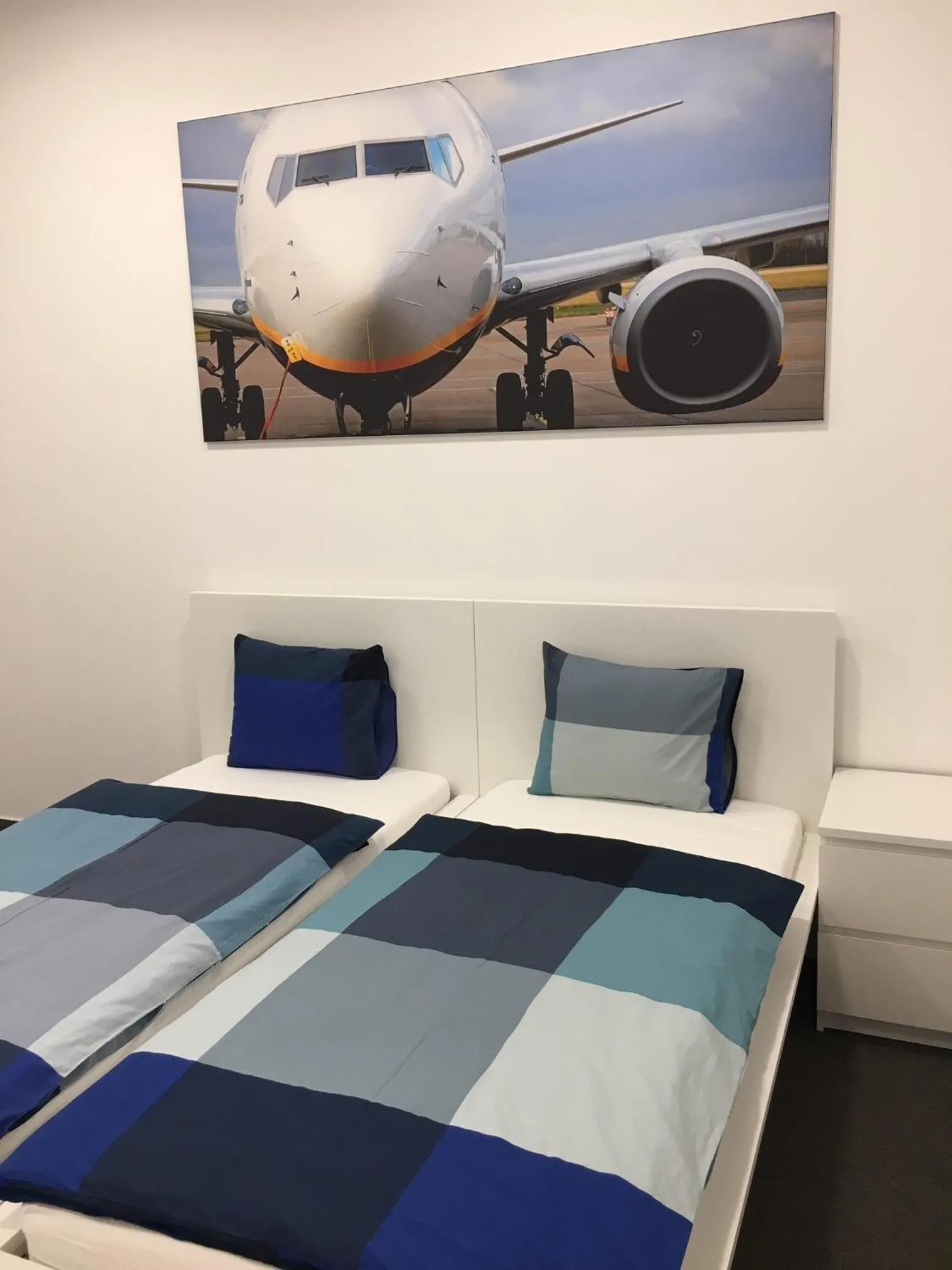 Economy Double Room  accessible from the Public Area - without window in AeroRooms