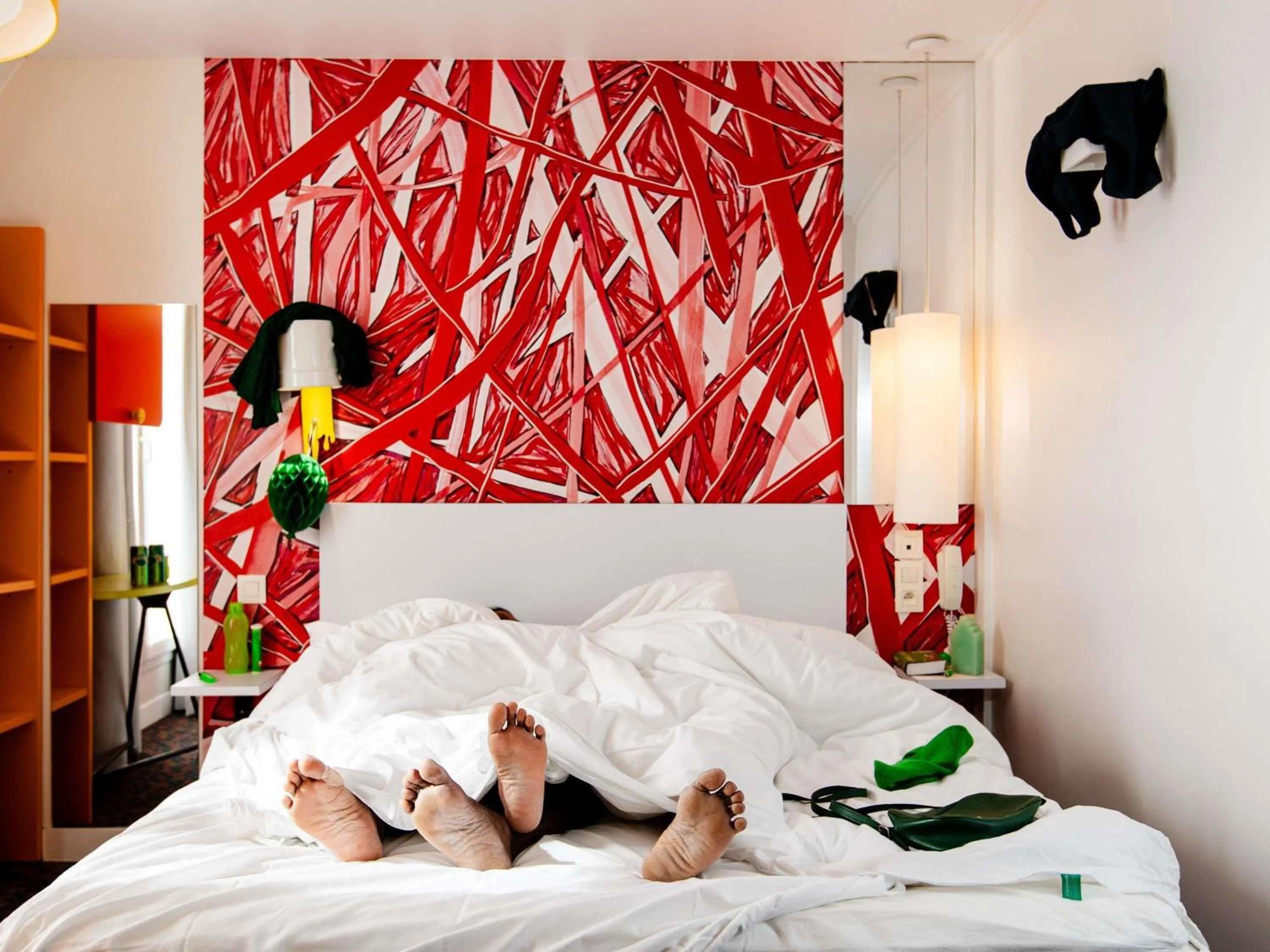 Bedroom, Bed in ibis Styles Paris La Défense Courbevoie