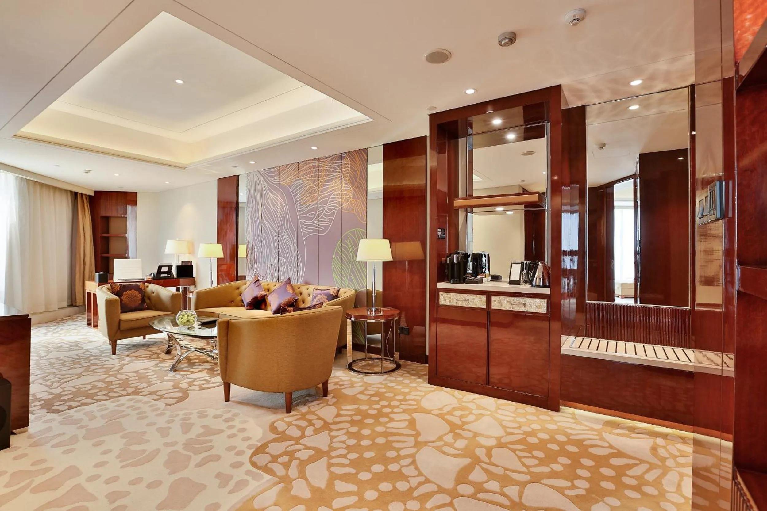 Living room in Minyoun Chengdu Dongda Hotel