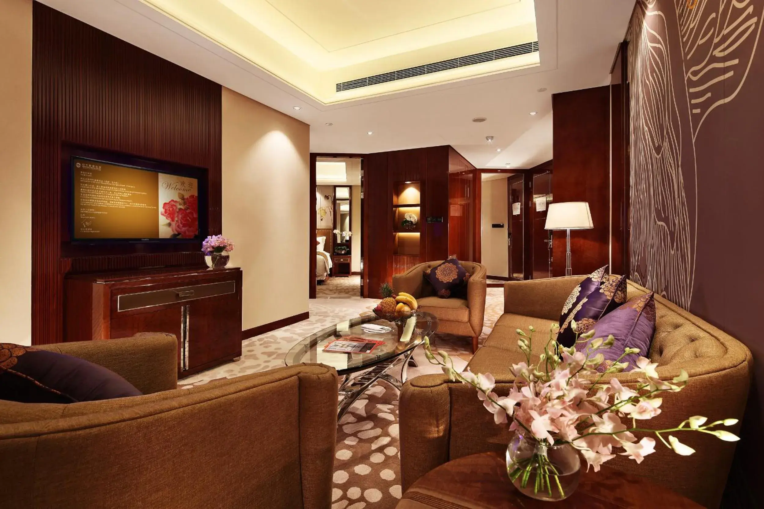 Living room, Lounge/Bar in Minyoun Chengdu Dongda Hotel