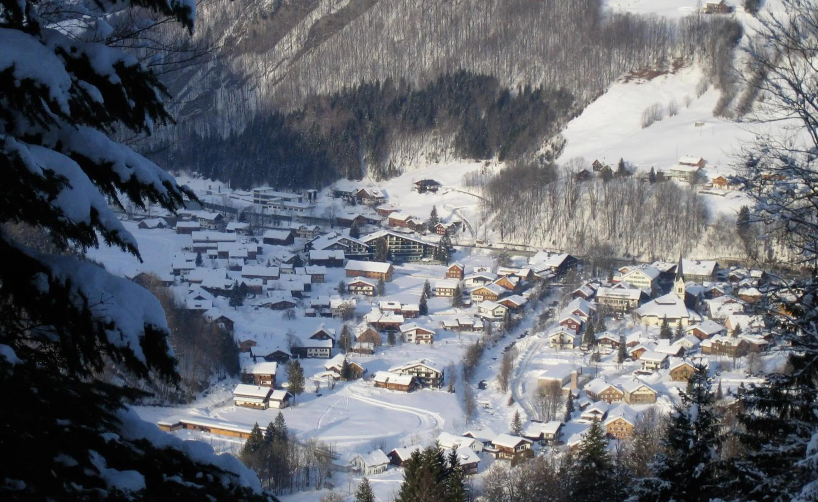 Natural landscape in Haus Arnika