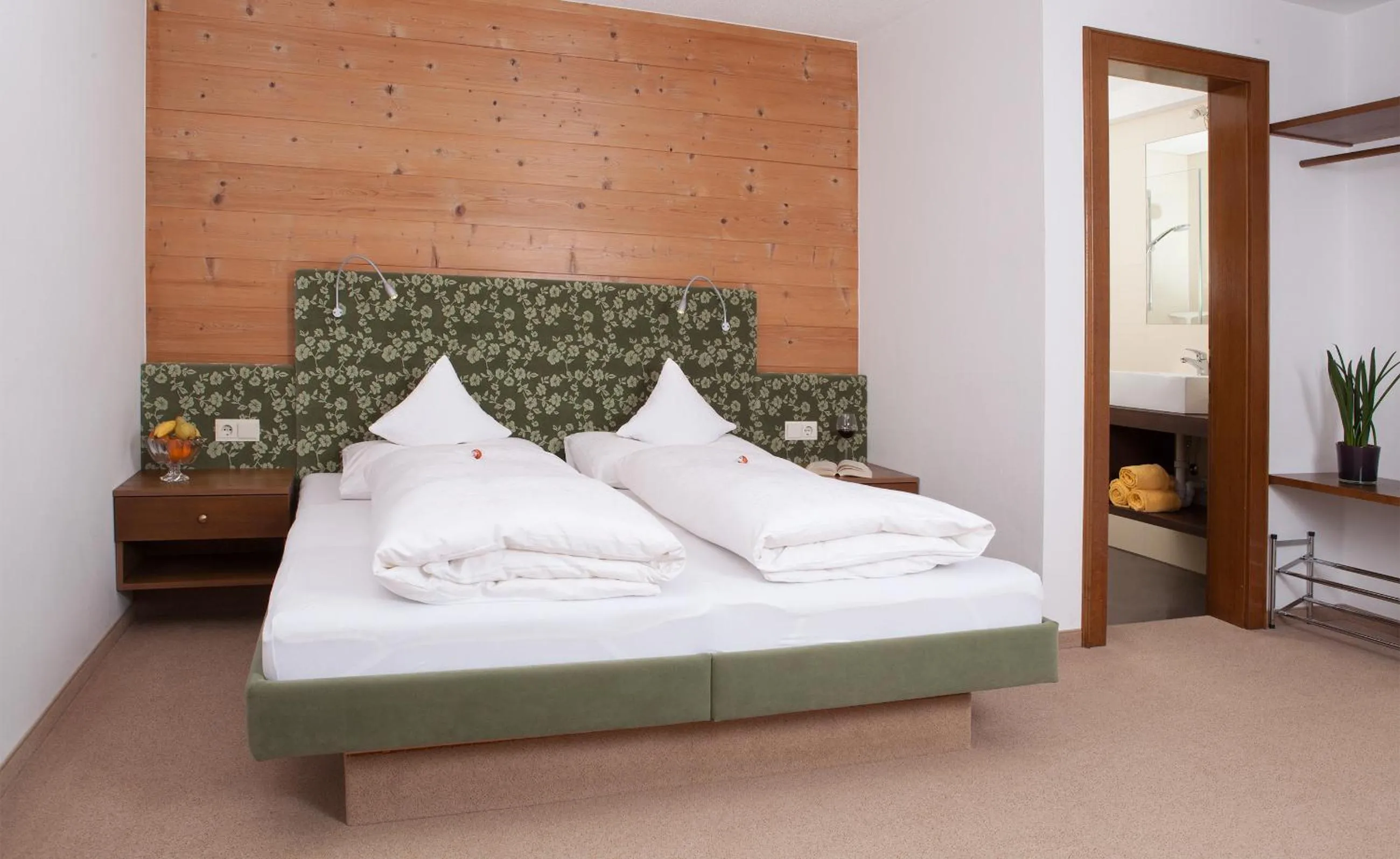 Bathroom, Bed in Haus Arnika