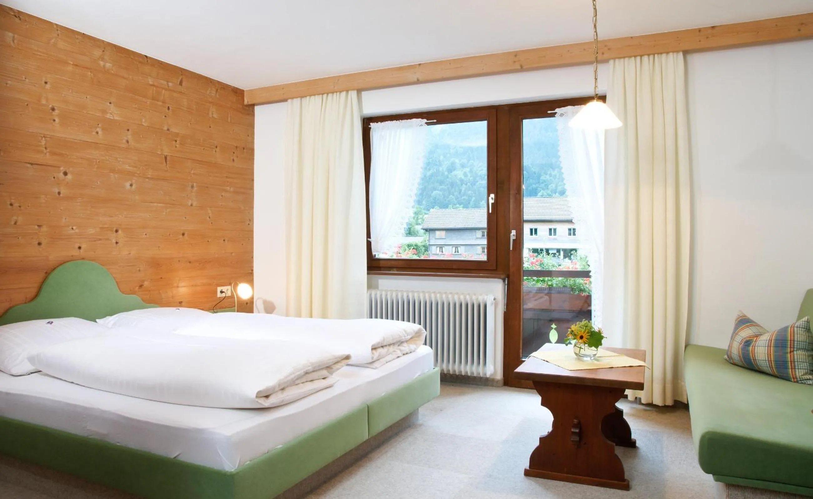 Seating area, Bed in Haus Arnika