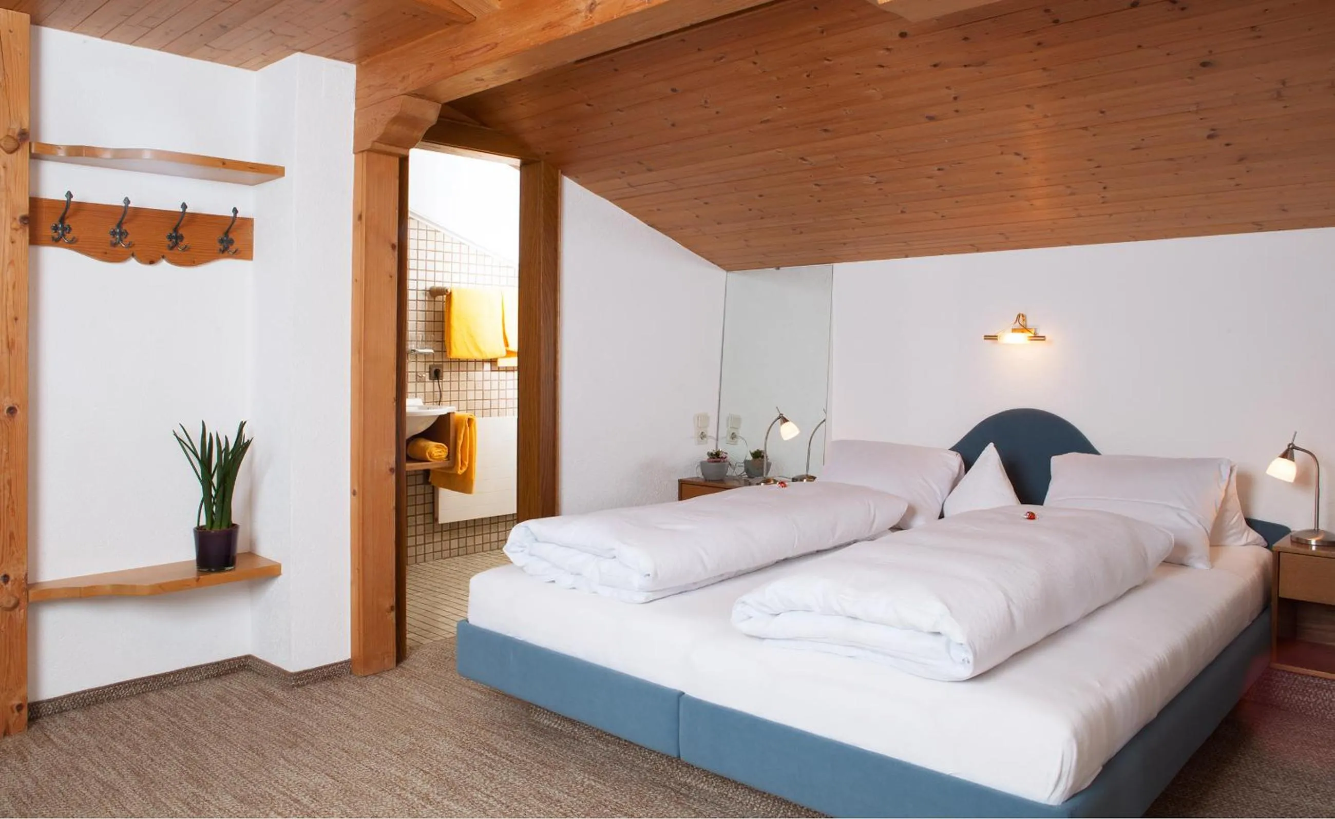 Bedroom, Bed in Haus Arnika