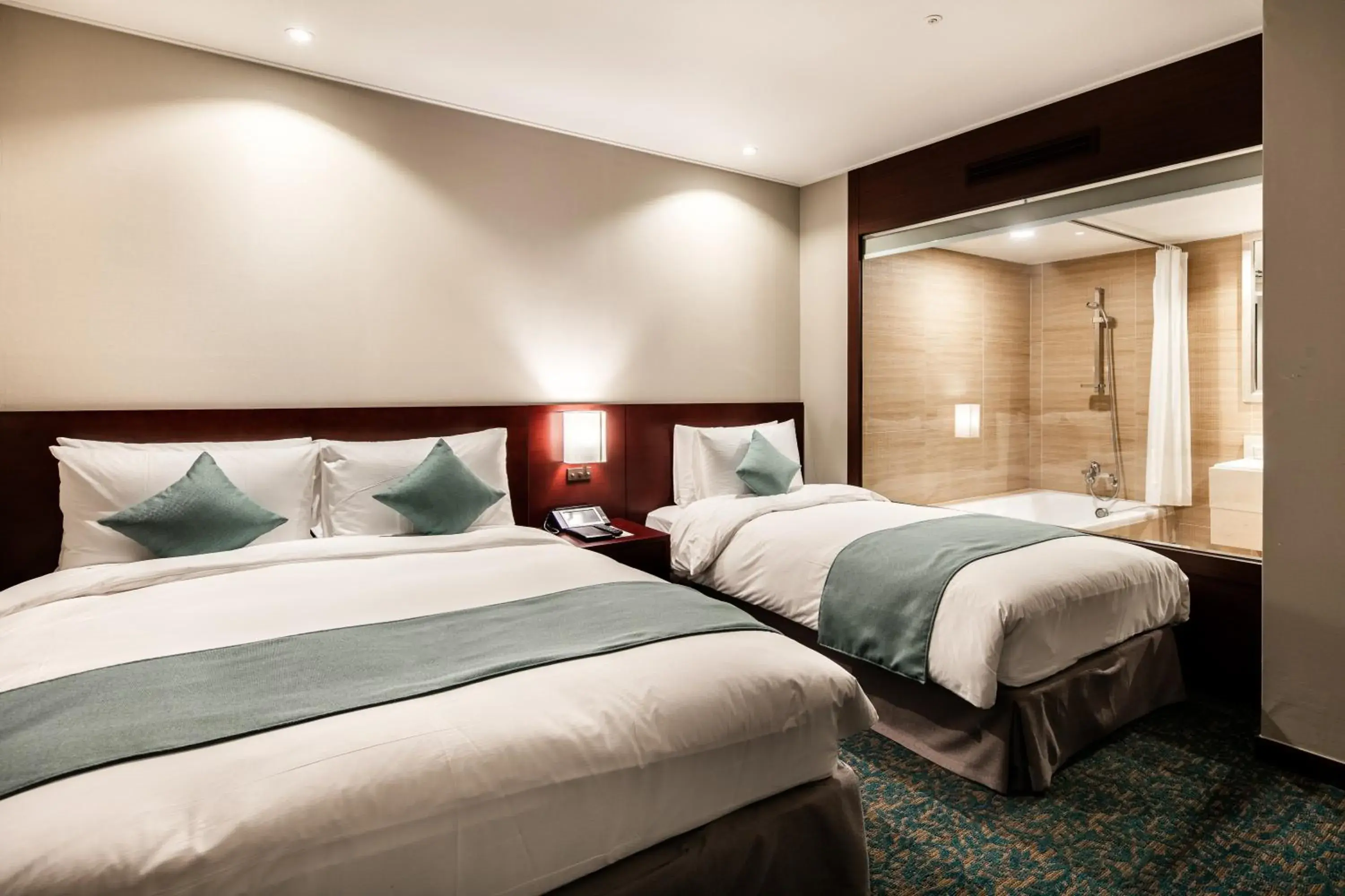 Decorative detail, Bed in Sunshine Hotel Decorative detail, Bed in Sunshine Hotel