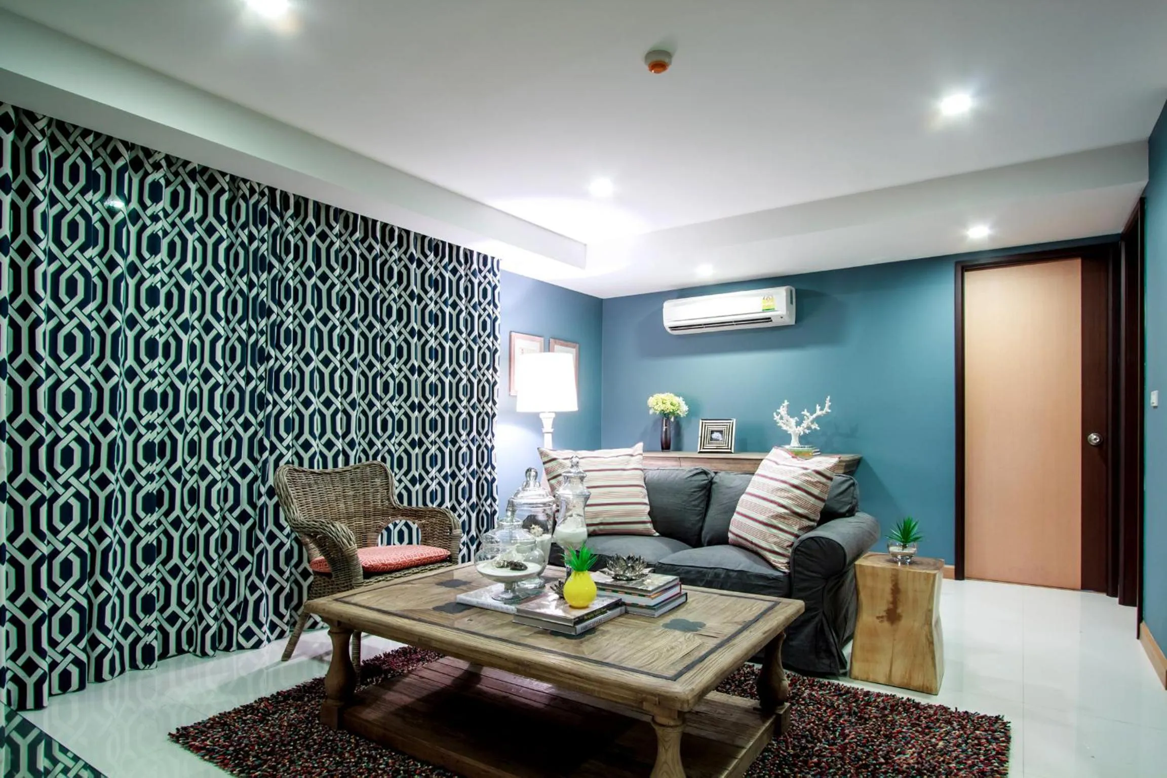 Living room in Rocco Hua Hin Beach Seaview