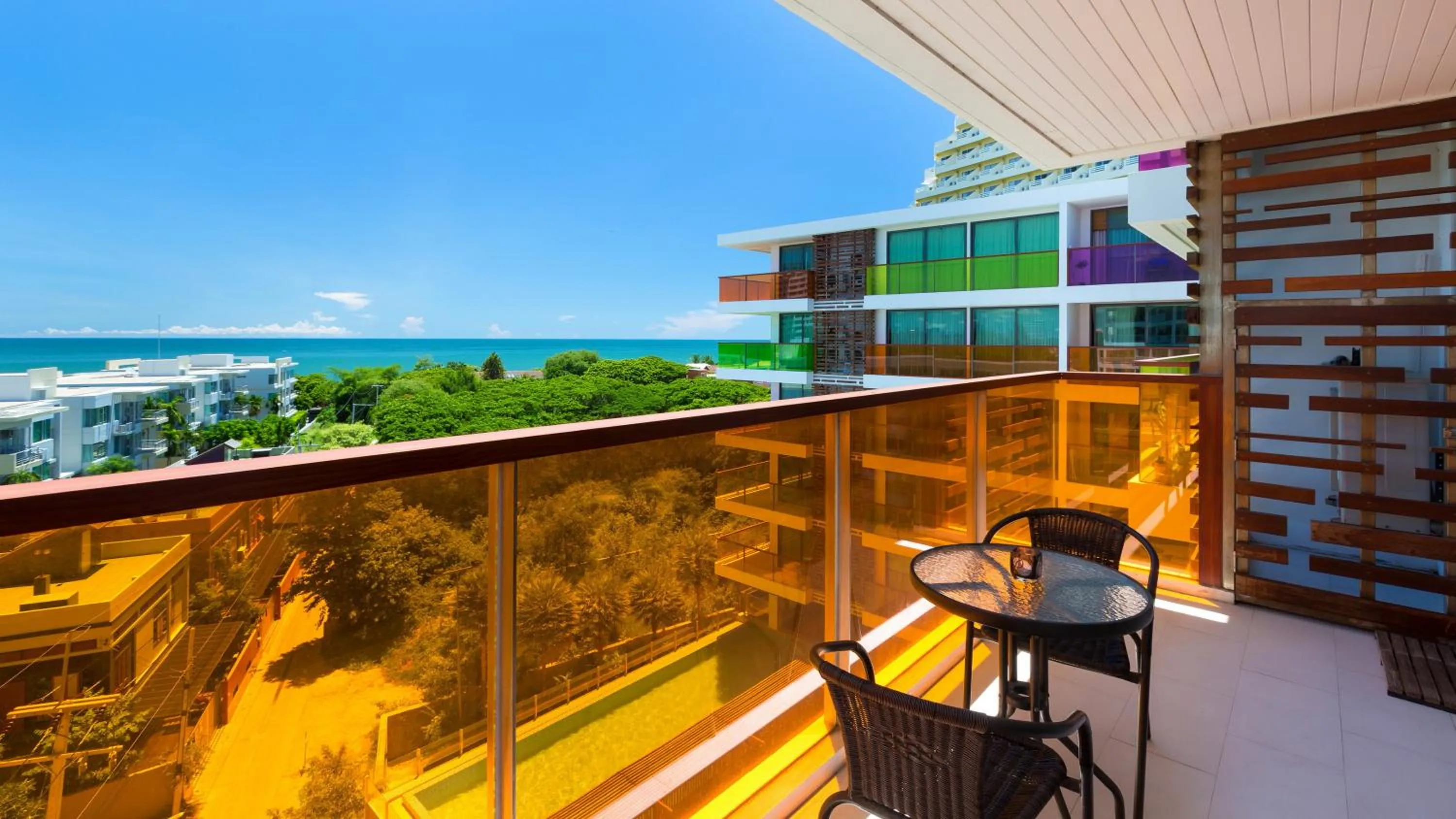 Balcony/Terrace in Rocco Hua Hin Beach Seaview