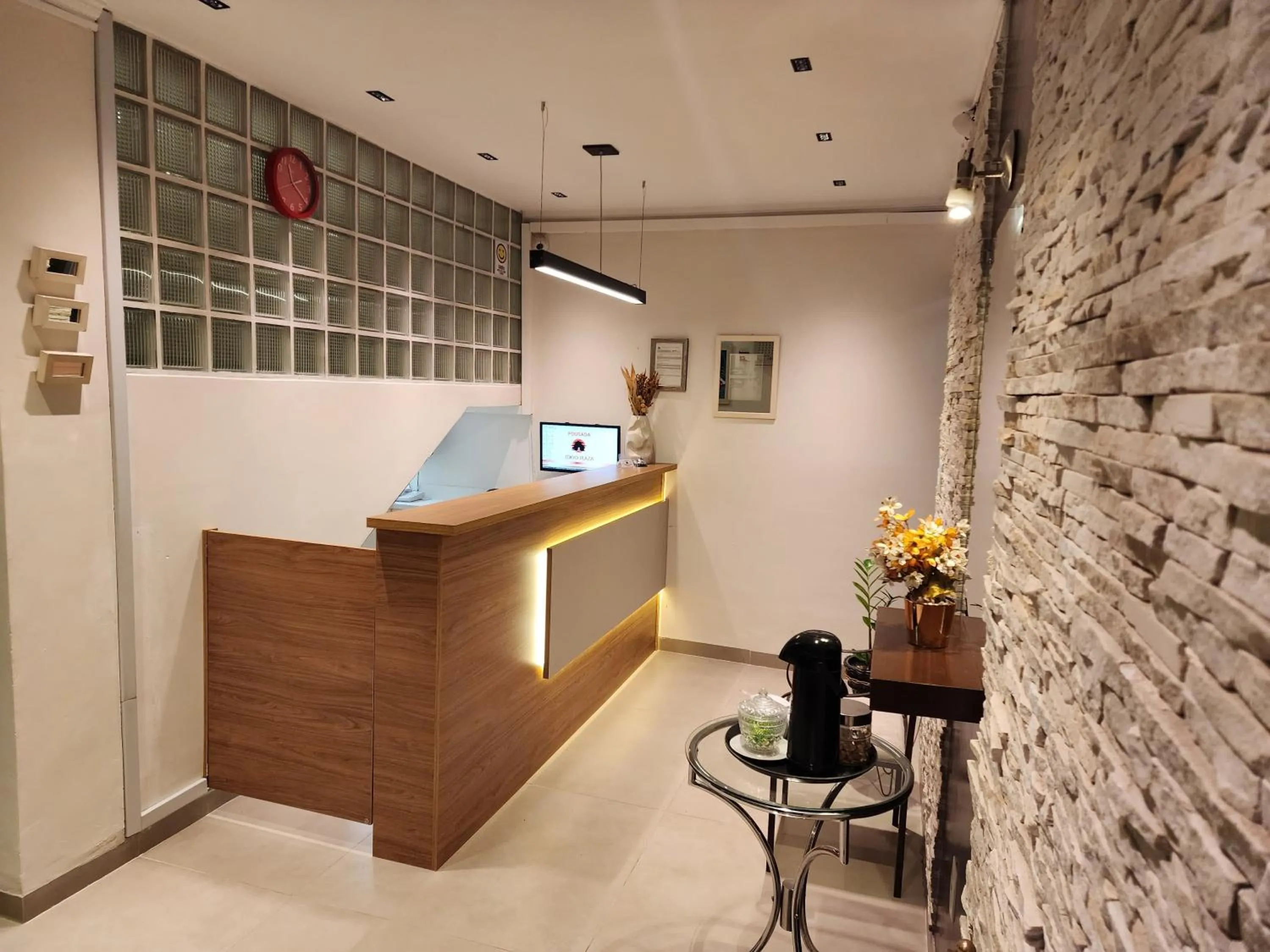 Lobby or reception in Pousada Tokyo Plaza