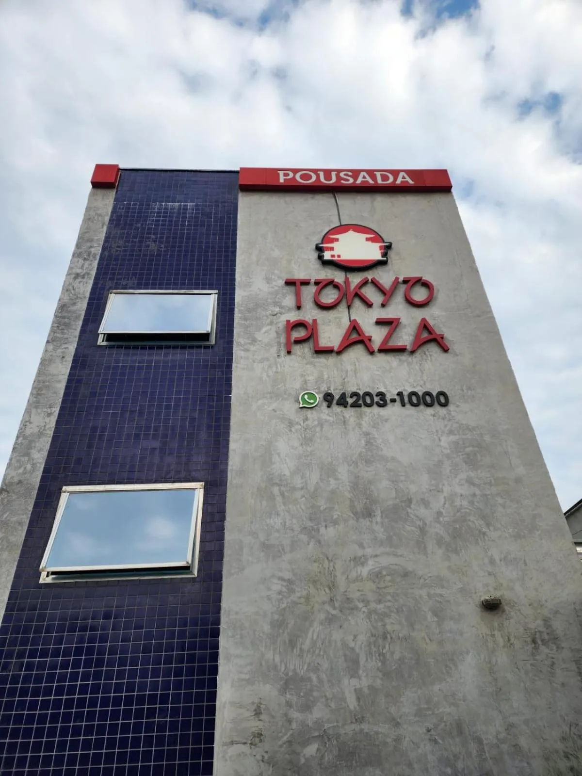 Property building in Pousada Tokyo Plaza
