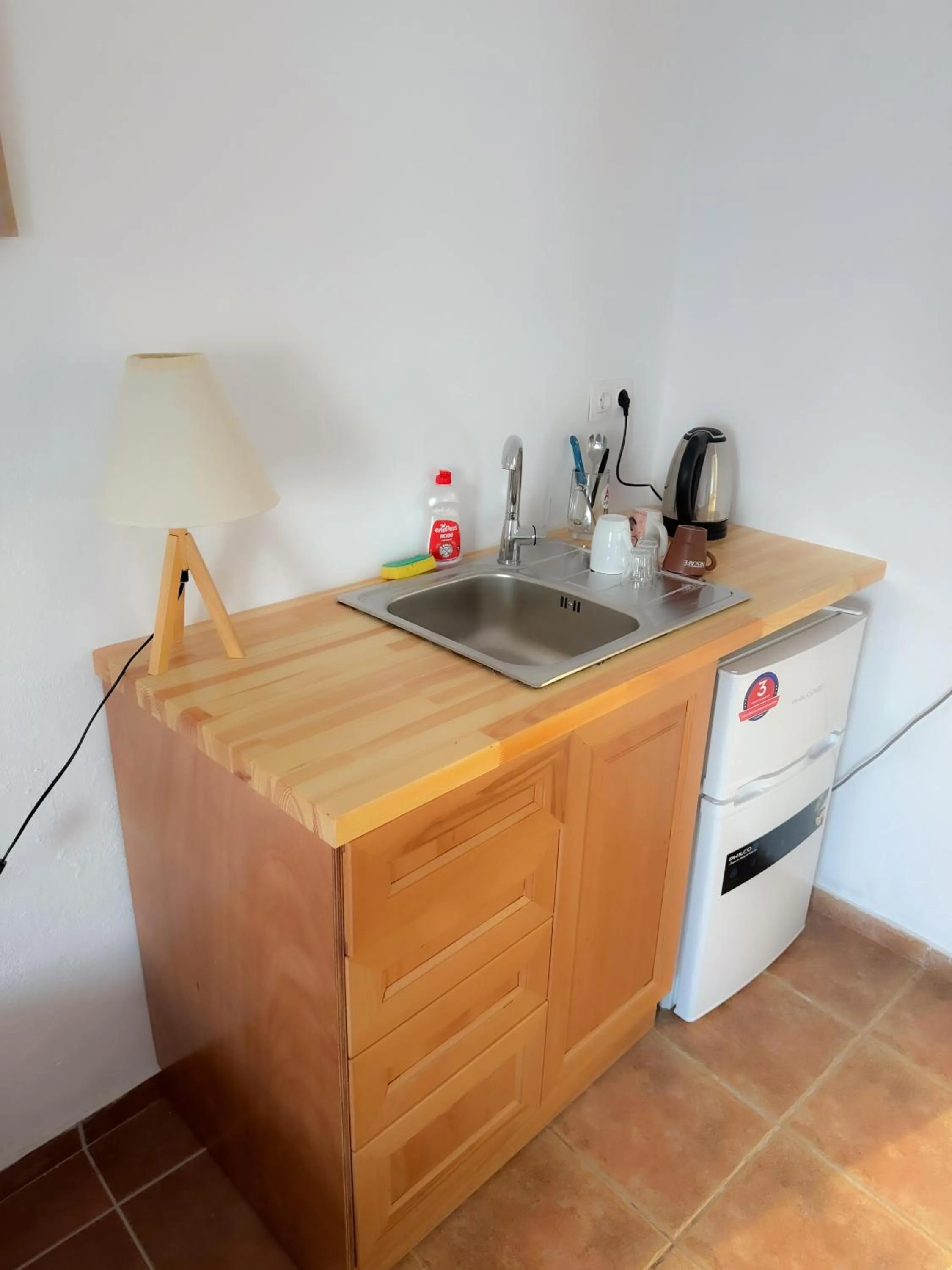 Kitchen or kitchenette in Paradise Studios