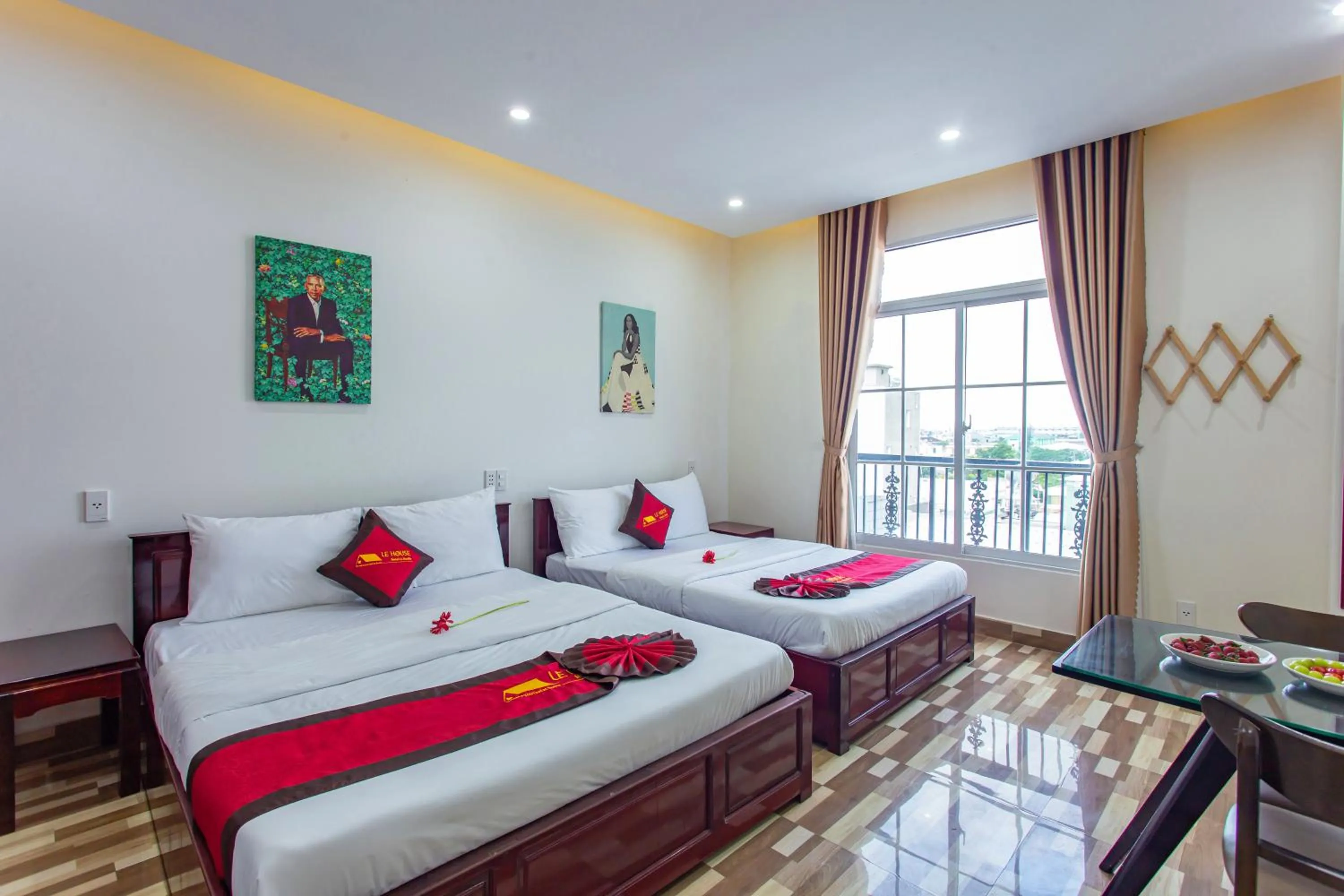 Bed in Le House Hotel and Studio