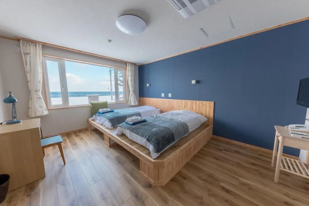 Twin Bed Room (Two People Only) in Hotel Kifu Club Shiretoko Twin Bed Room (Two People Only) in Hotel Kifu Club Shiretoko