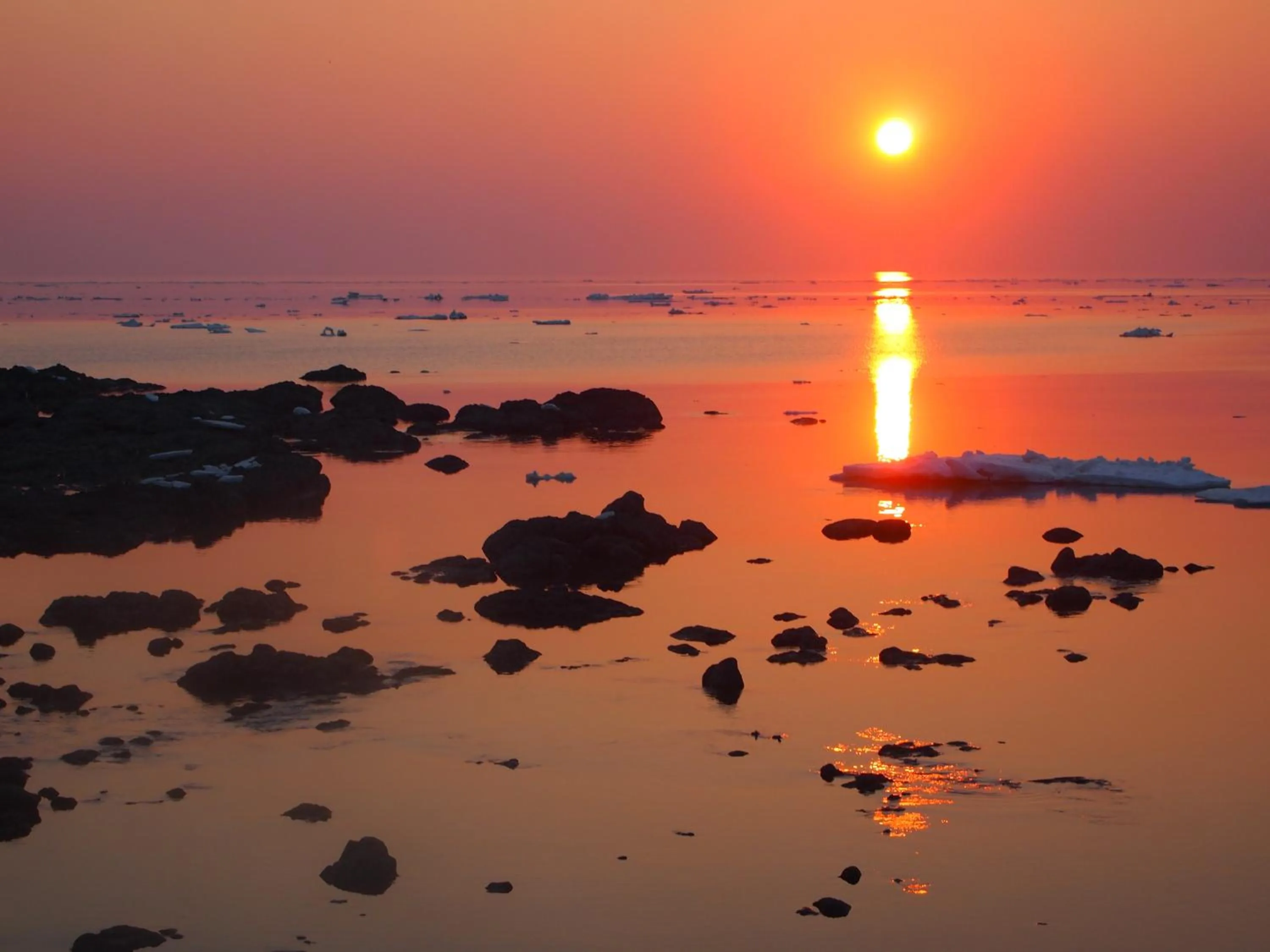 Sea view in Hotel Kifu Club Shiretoko