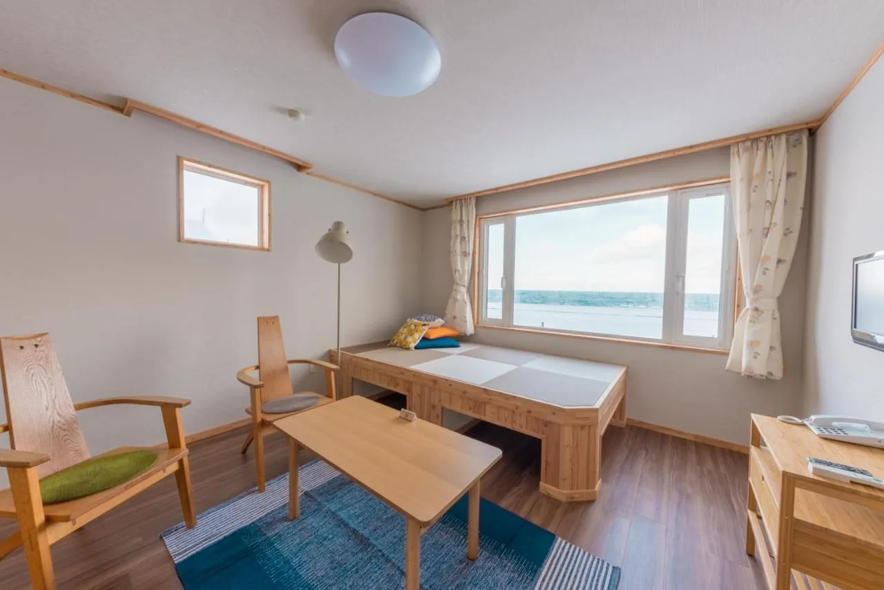 Bed in Hotel Kifu Club Shiretoko