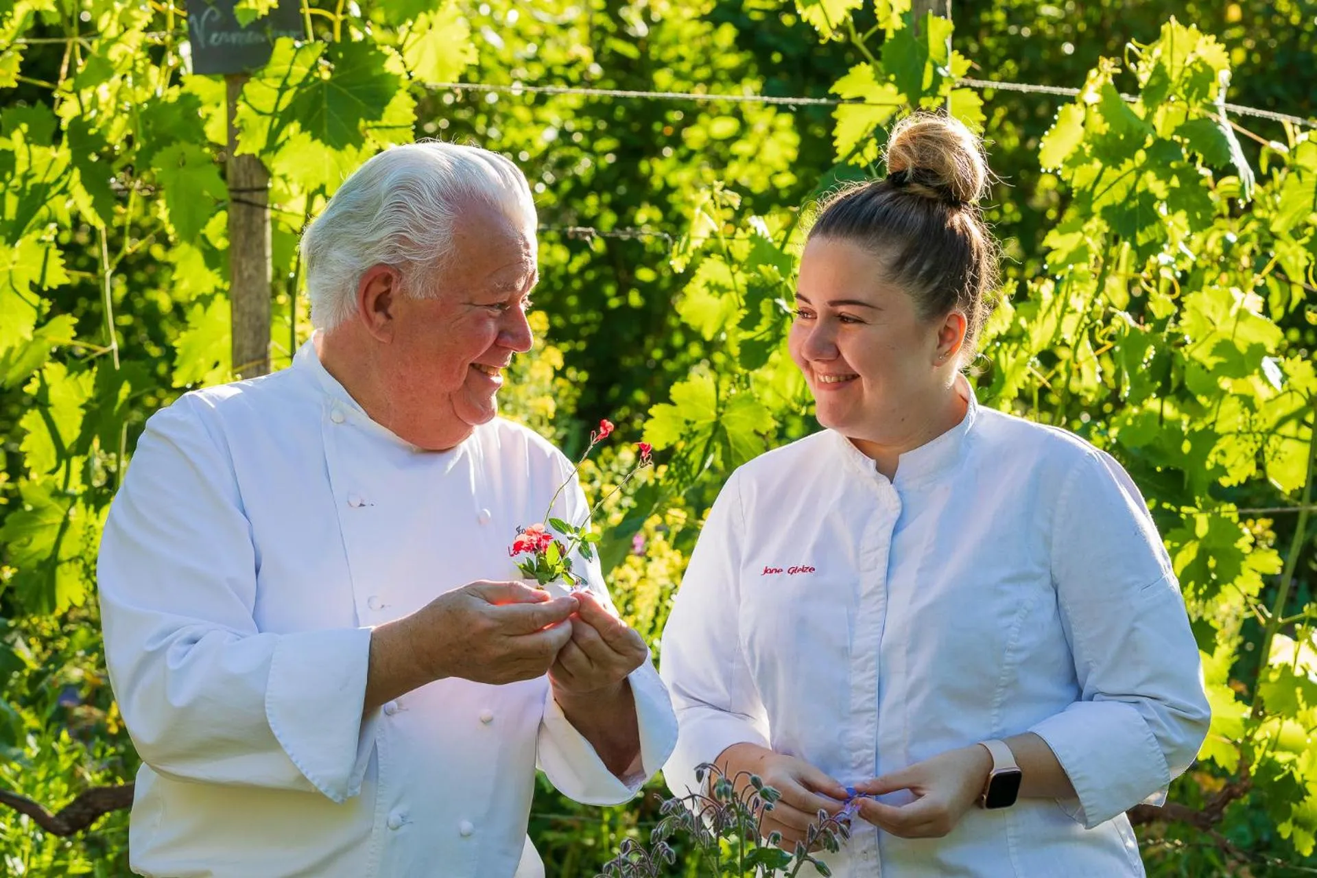 People in Relais et Chateaux La Bonne Étape